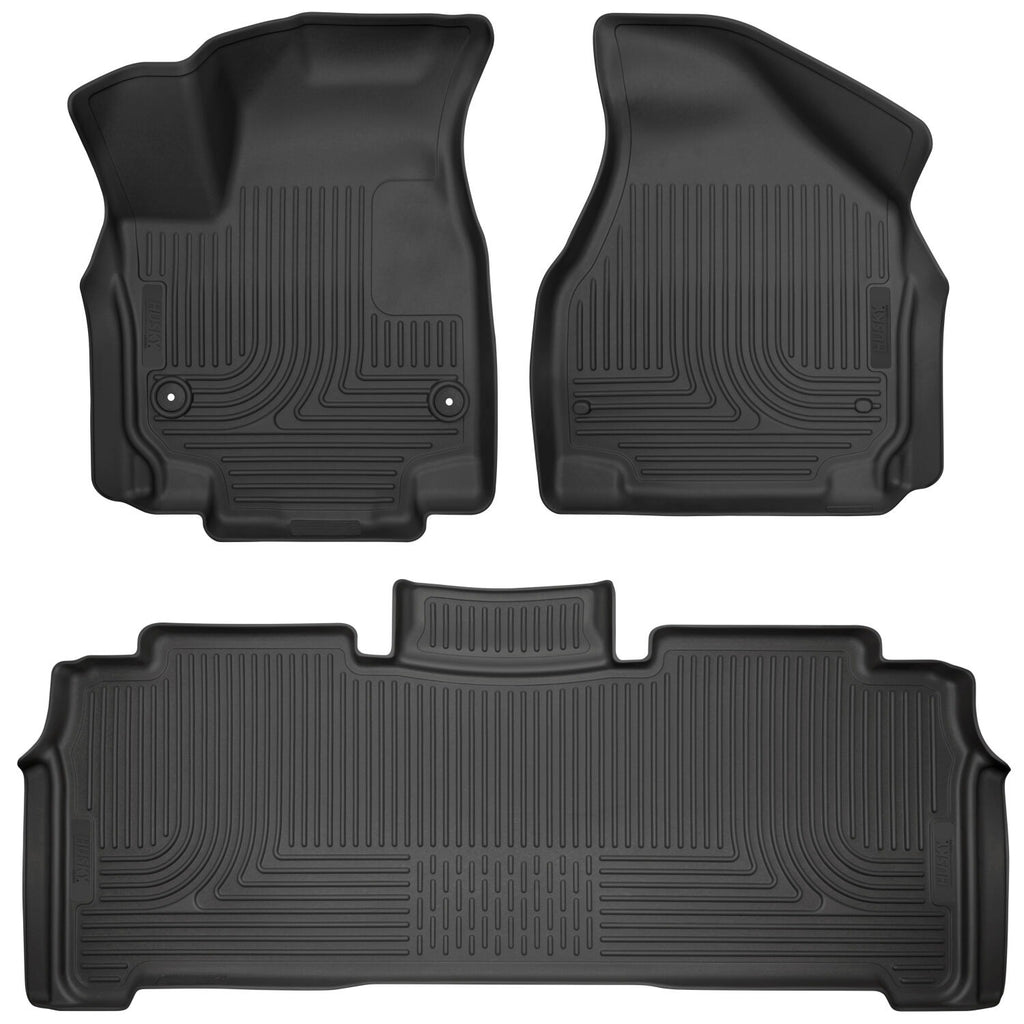 Husky Weatherbeater Front & 2nd Seat Floor Liners 93771 by Husky Liners