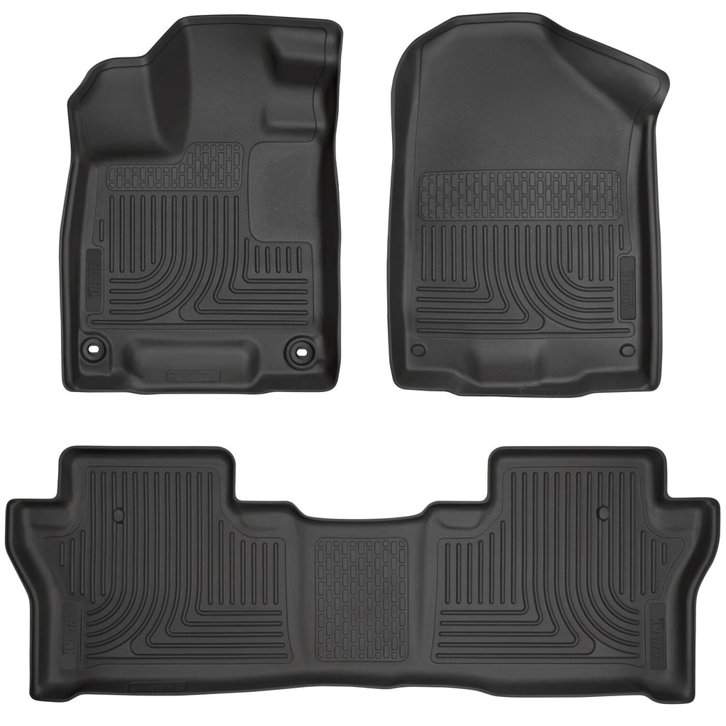 Husky Weatherbeater Front & 2nd Seat Floor Liners 93781 by Husky Liners