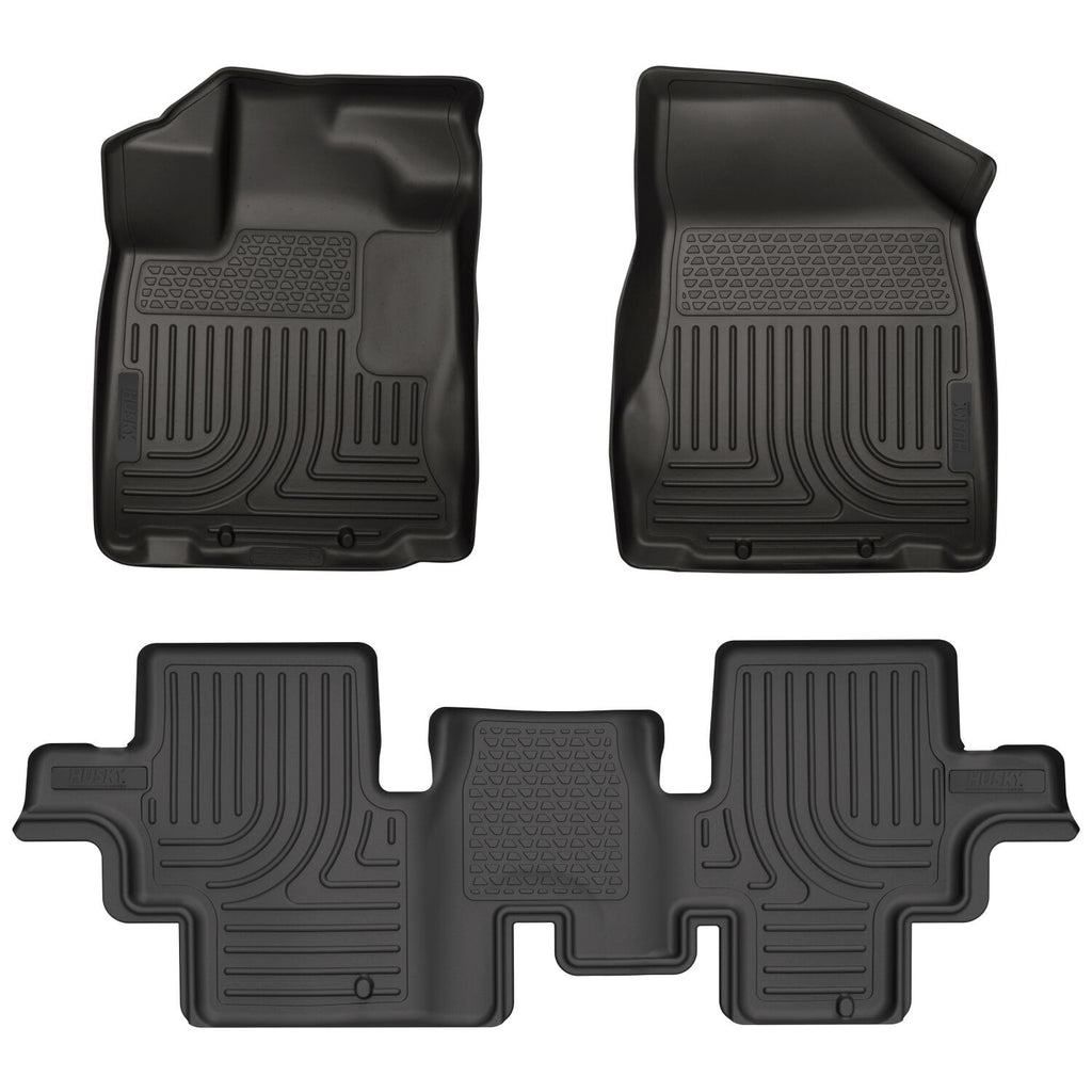 Husky Weatherbeater Front & 2nd Seat Floor Liners 93791 by Husky Liners