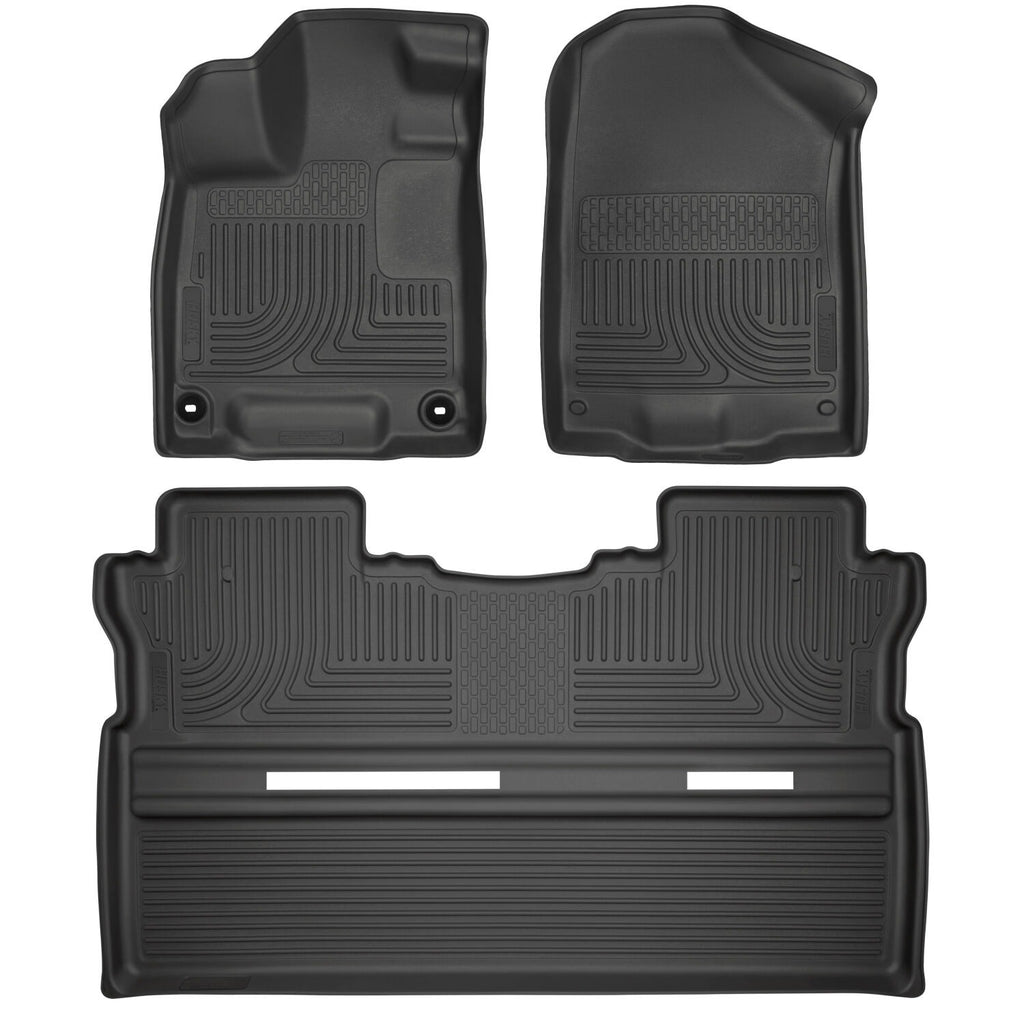 Husky Weatherbeater Front & 2nd Seat Floor Liners 93811 by Husky Liners
