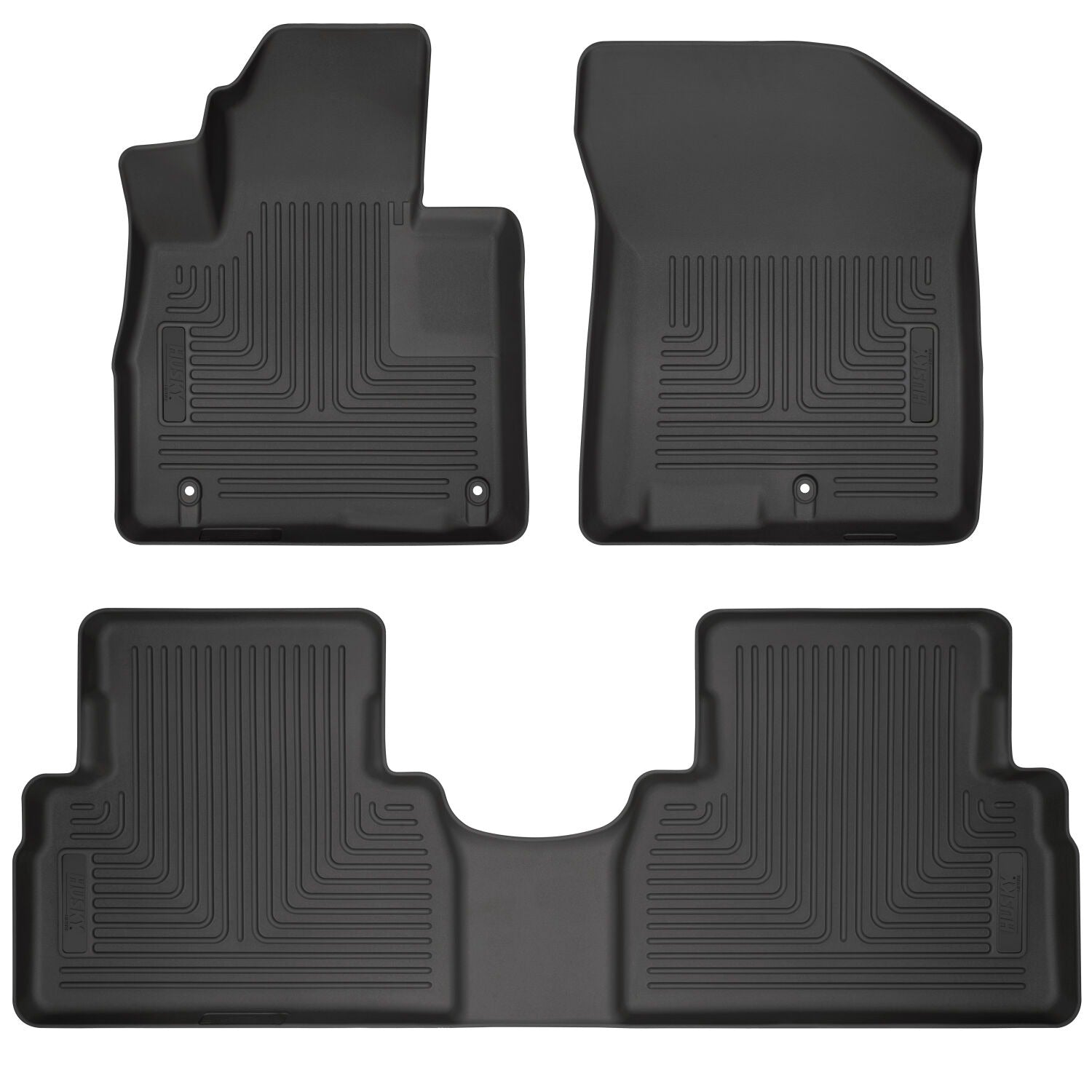 Husky Weatherbeater Front & 2nd Seat Floor Liners 93821 by Husky Liners