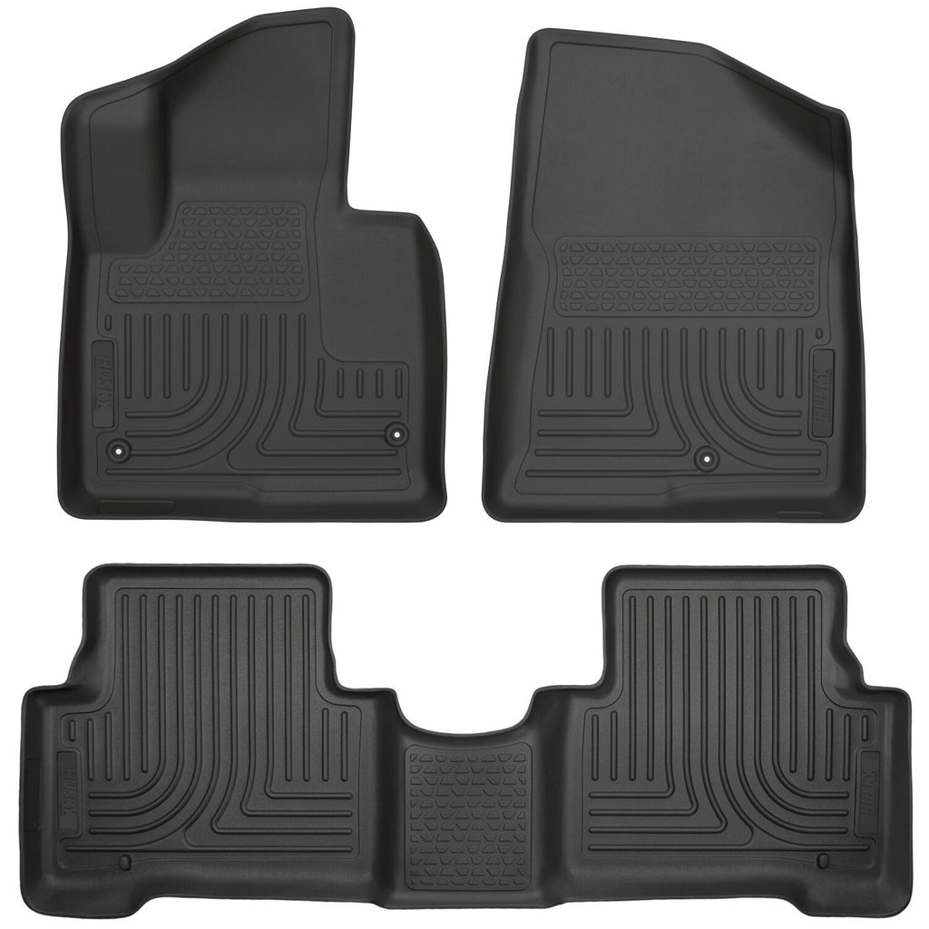 Husky Weatherbeater Front & 2nd Seat Floor Liners 93831 by Husky Liners