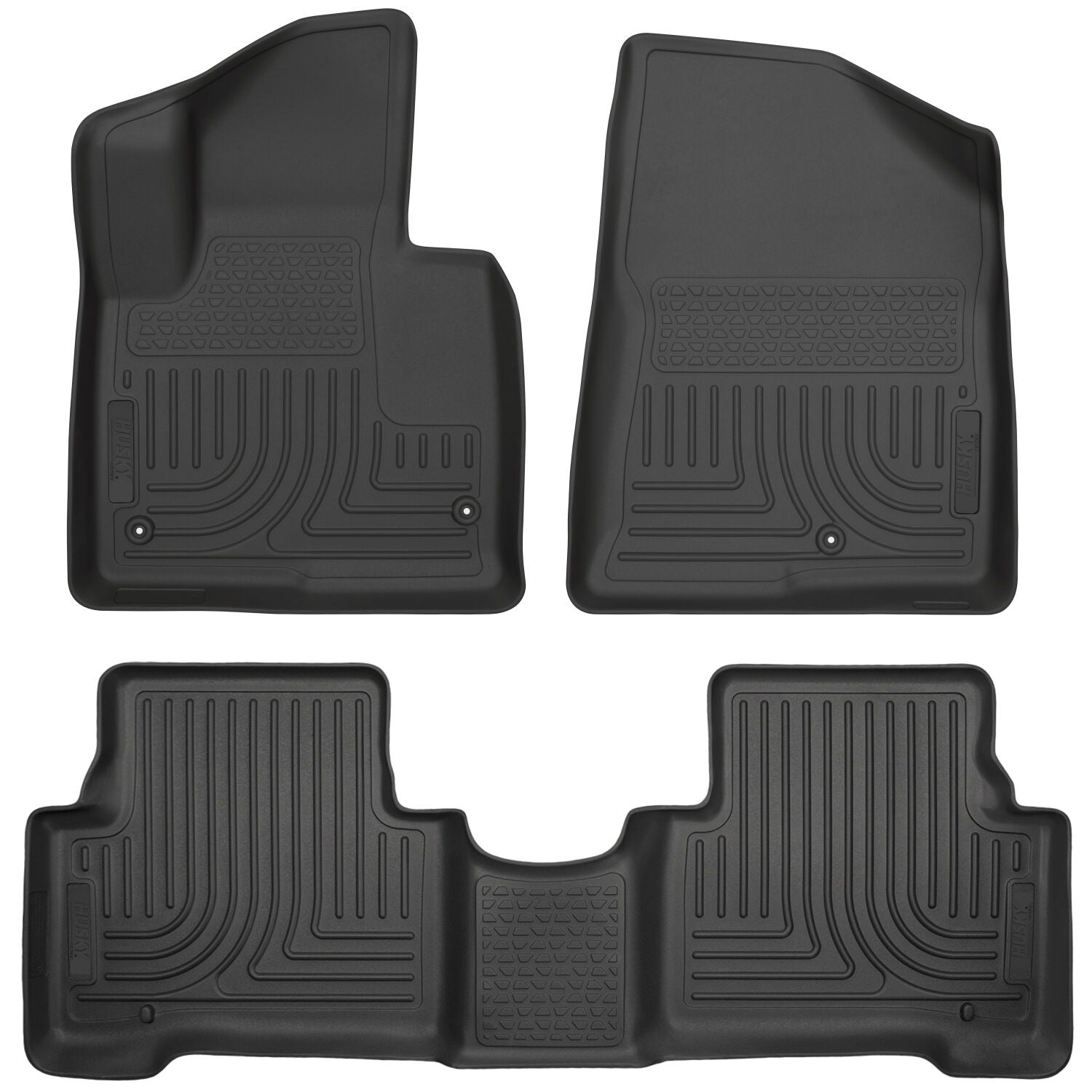 Husky Weatherbeater Front & 2nd Seat Floor Liners 93831 by Husky Liners