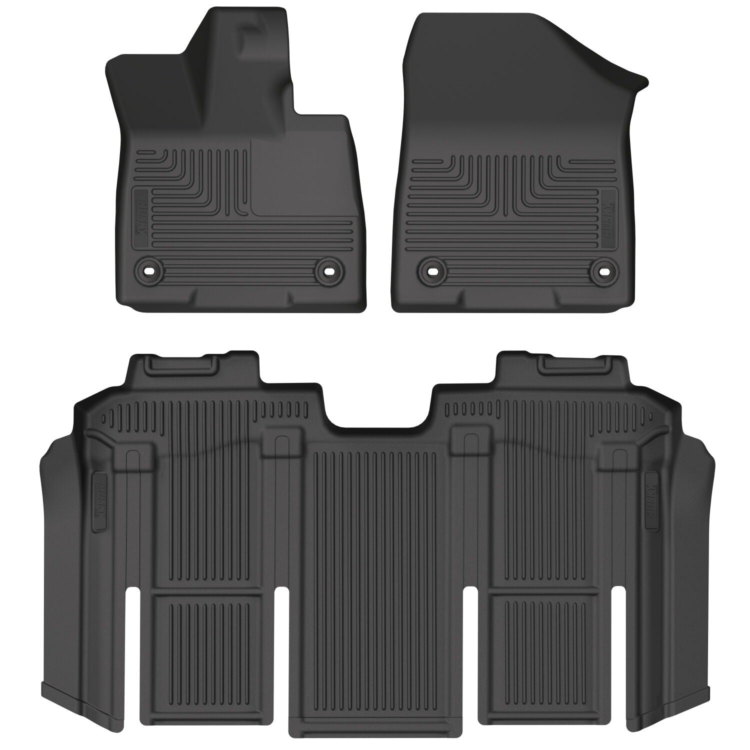 Husky Weatherbeater Front & 2nd Seat Floor Liners 93851 by Husky Liners
