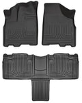 Husky Weatherbeater Front & 2nd Seat Floor Liners 93861 by Husky Liners