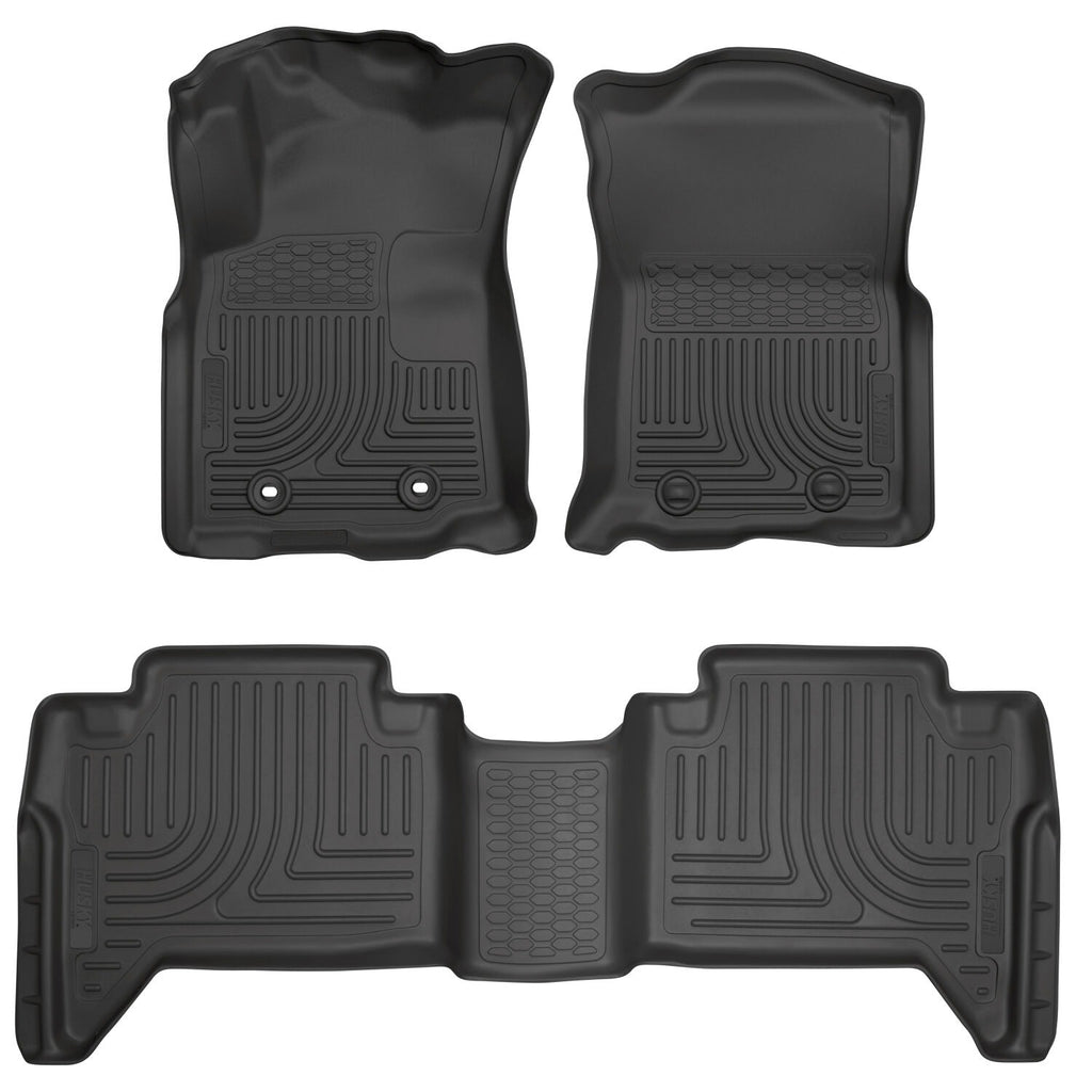 Husky Weatherbeater Front & 2nd Seat Floor Liners 93881 by Husky Liners