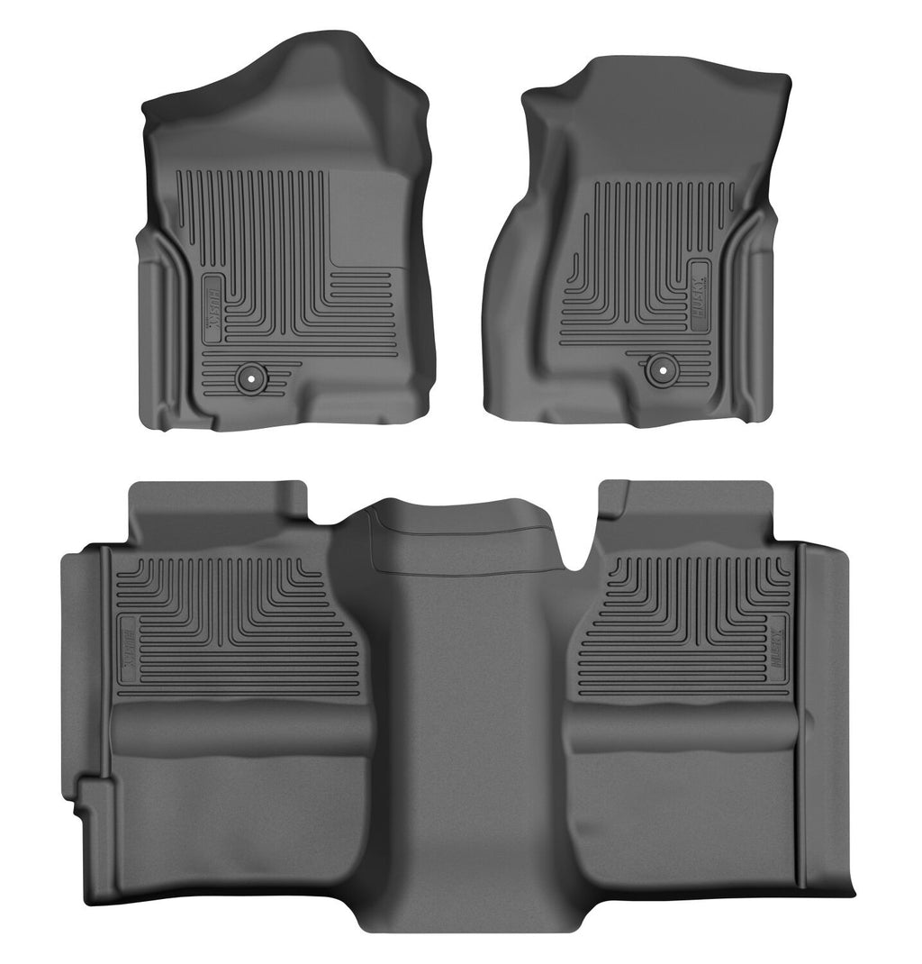 Husky Weatherbeater Front & 2nd Seat Floor Liners 93901 by Husky Liners