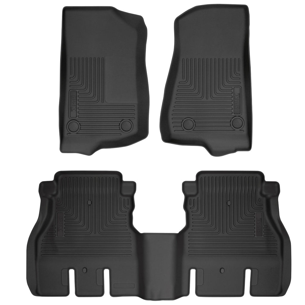Husky Weatherbeater Front & 2nd Seat Floor Liners 93921 by Husky Liners