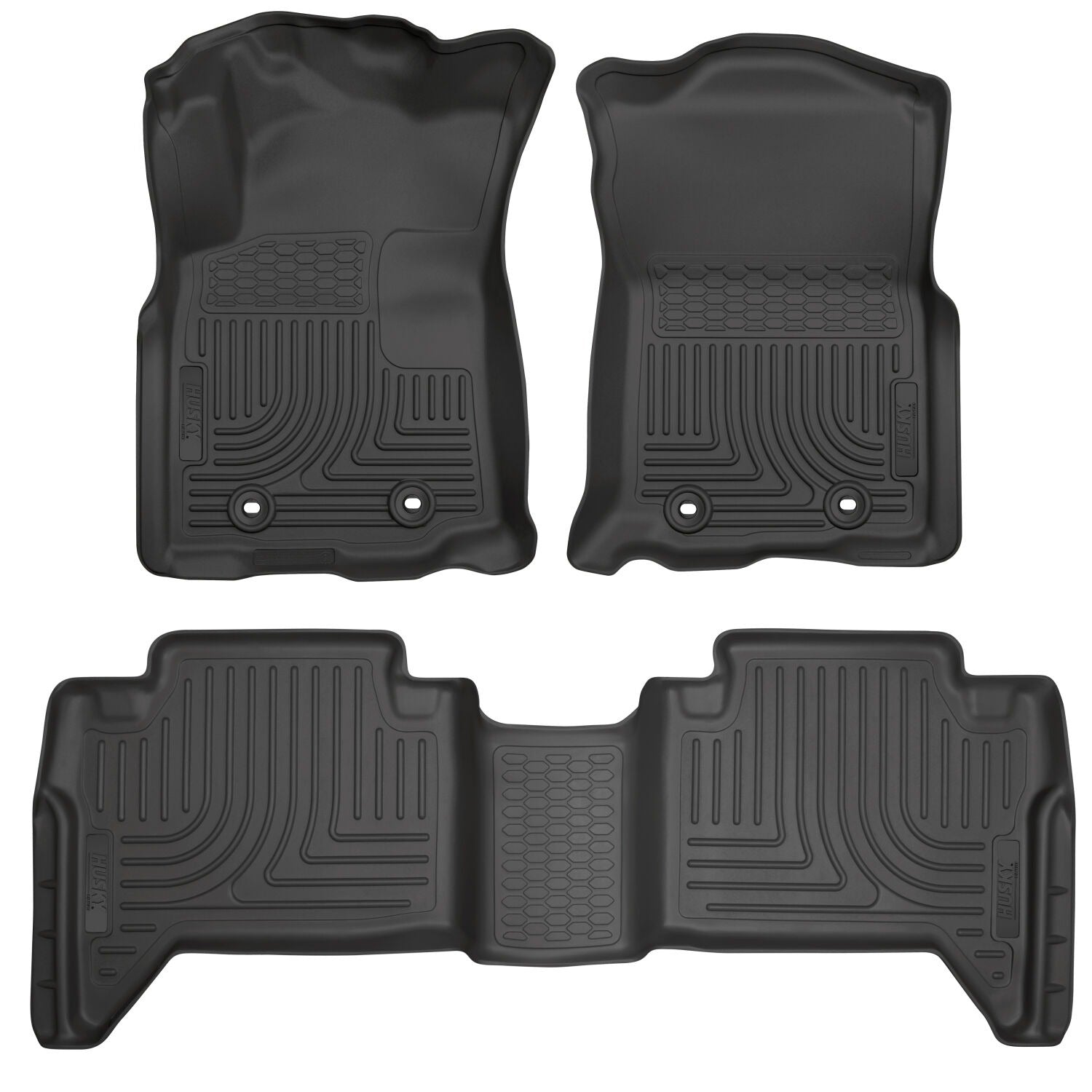 Husky Weatherbeater Front & 2nd Seat Floor Liners 93931 by Husky Liners