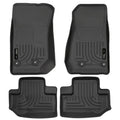 Weatherbeater Front And Second Seat Floor Liner Set; Black 93951 by Husky Liners