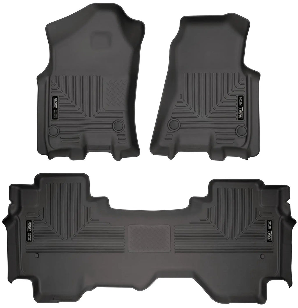 Weatherbeater - Front & 2nd Seat Floor Liners by Husky Liners