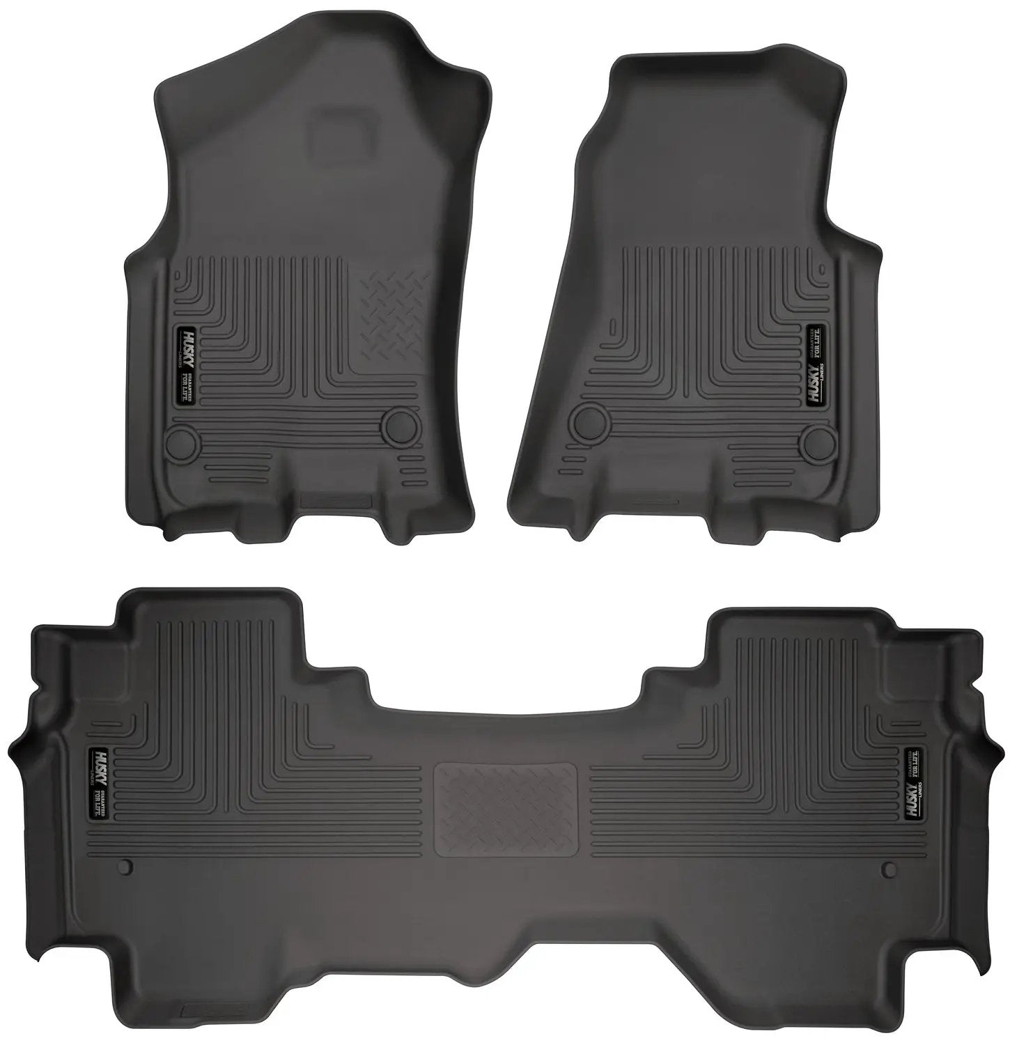 Weatherbeater - Front & 2nd Seat Floor Liners by Husky Liners
