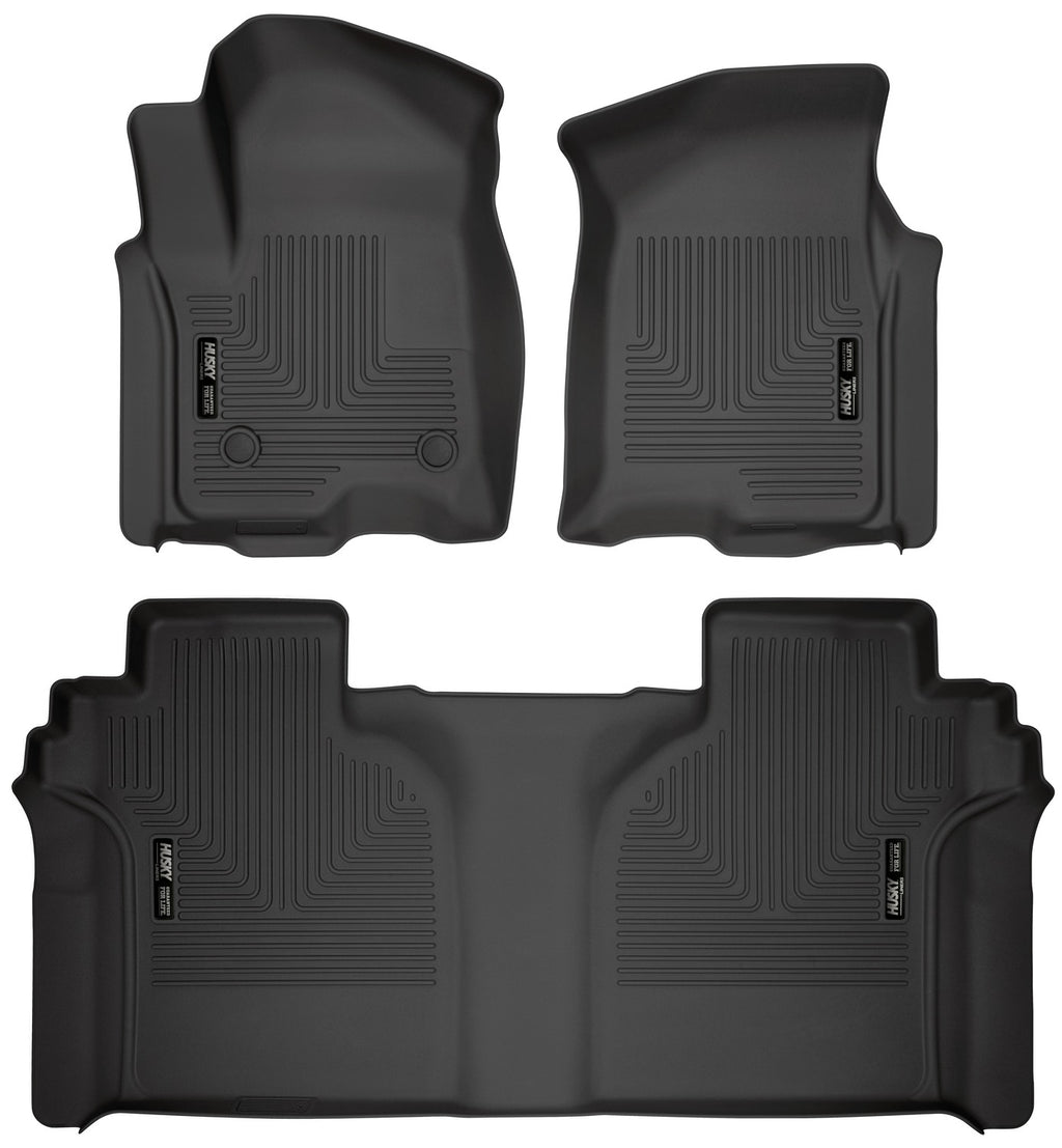 Husky Weatherbeater Front & 2nd Seat Floor Liners 94021 by Husky Liners