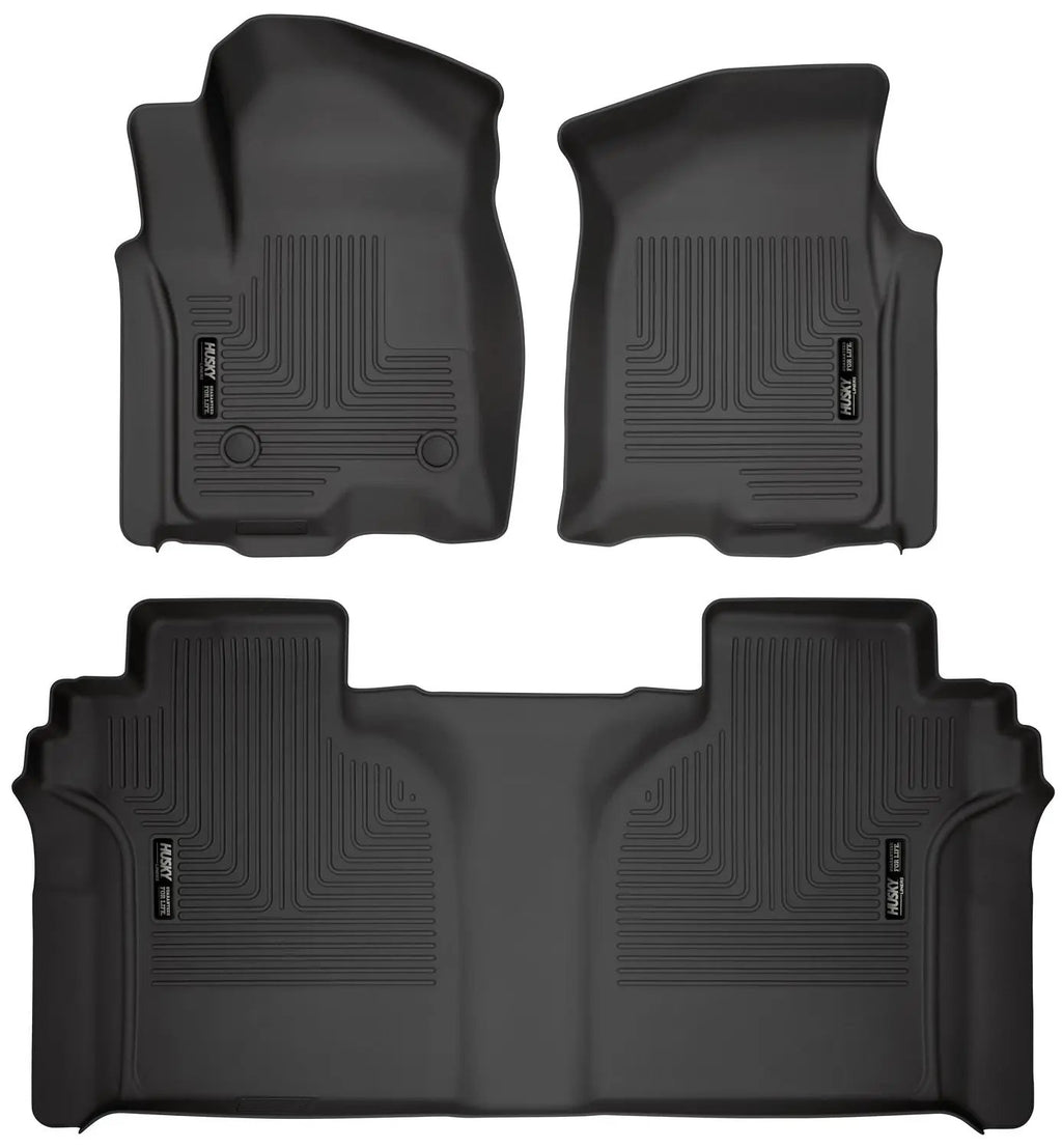 Weatherbeater - Front & 2nd Seat Floor Liners by Husky Liners