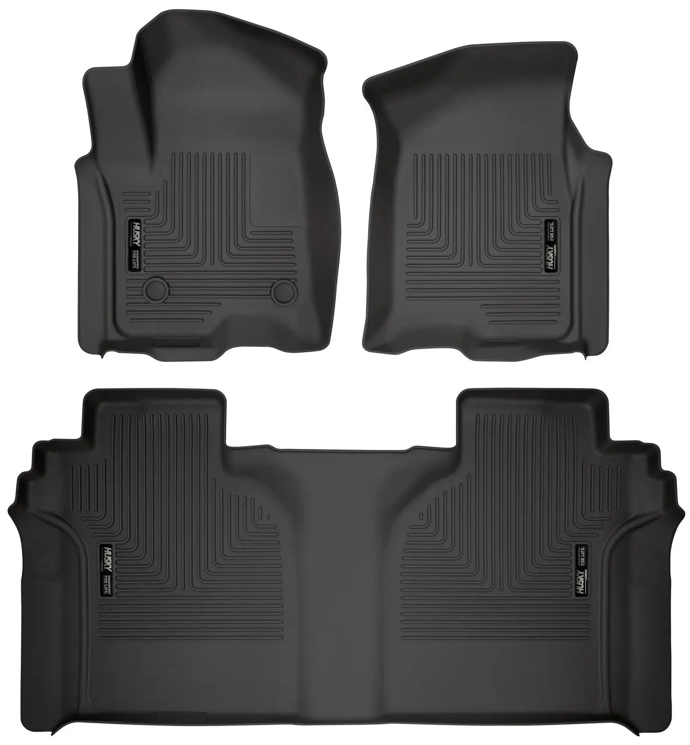 Weatherbeater - Front & 2nd Seat Floor Liners by Husky Liners