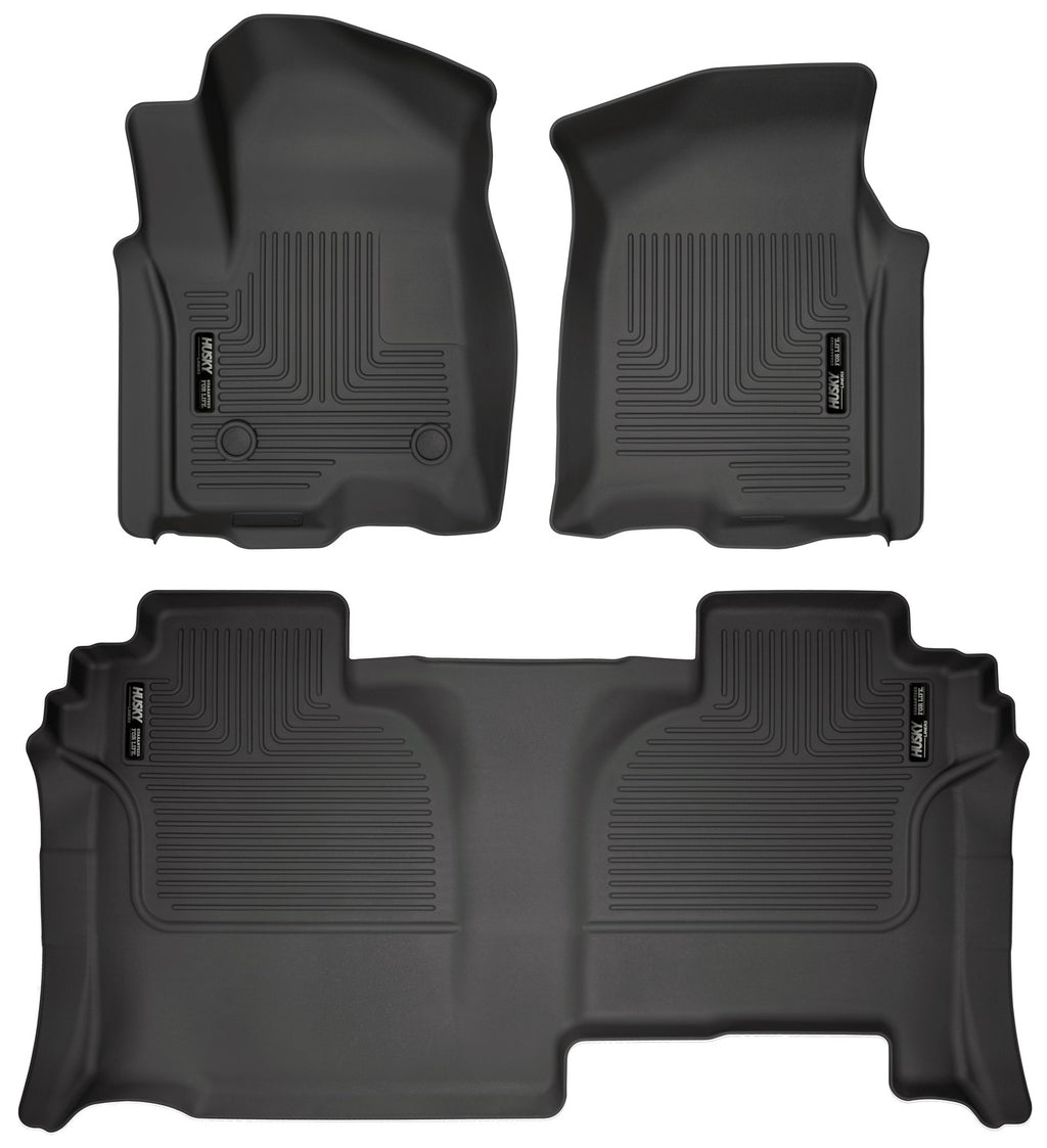 Husky Weatherbeater Front & 2nd Seat Floor Liners 94031 by Husky Liners