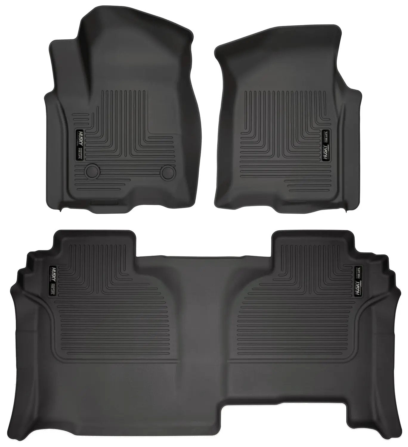 Weatherbeater - Front & 2nd Seat Floor Liners by Husky Liners