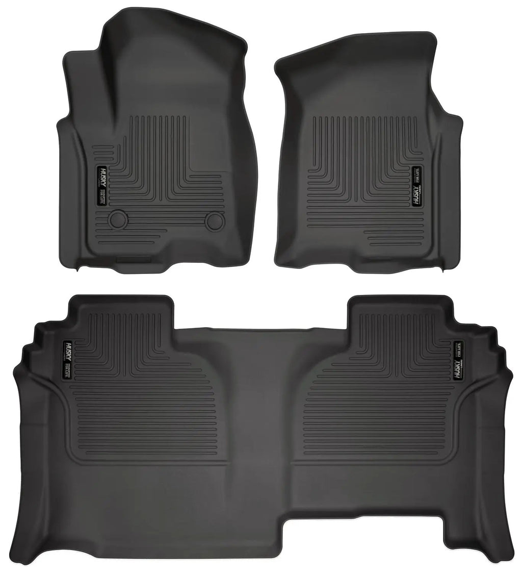 Weatherbeater - Front & 2nd Seat Floor Liners by Husky Liners