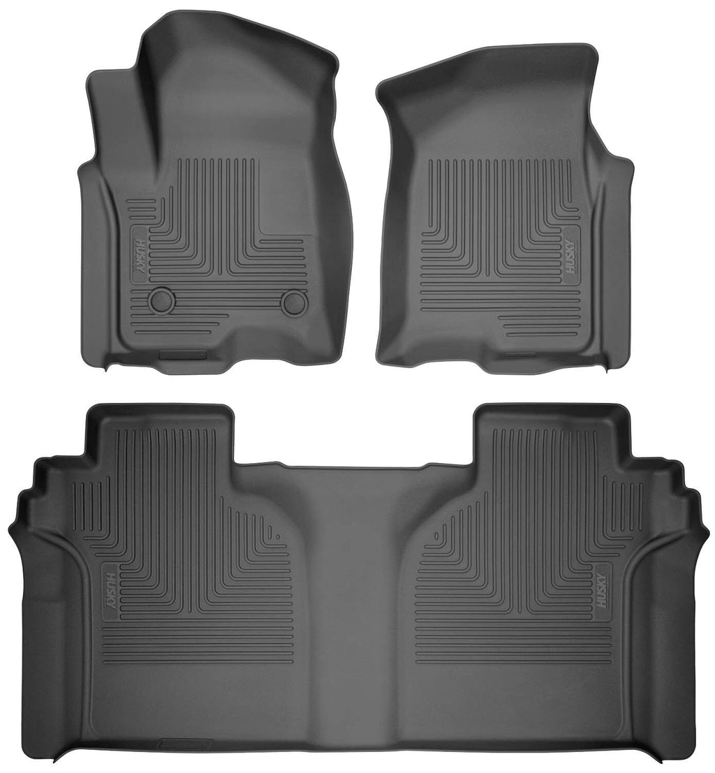 Husky Weatherbeater Front & 2nd Seat Floor Liners 94041 by Husky Liners