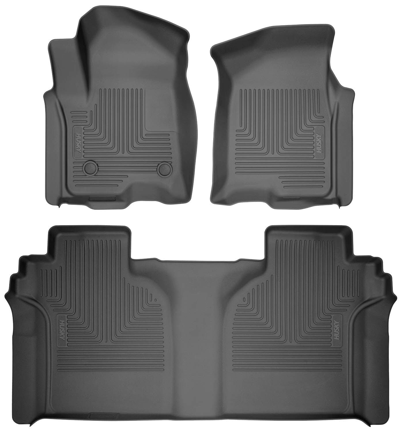 Husky Weatherbeater Front & 2nd Seat Floor Liners 94041 by Husky Liners