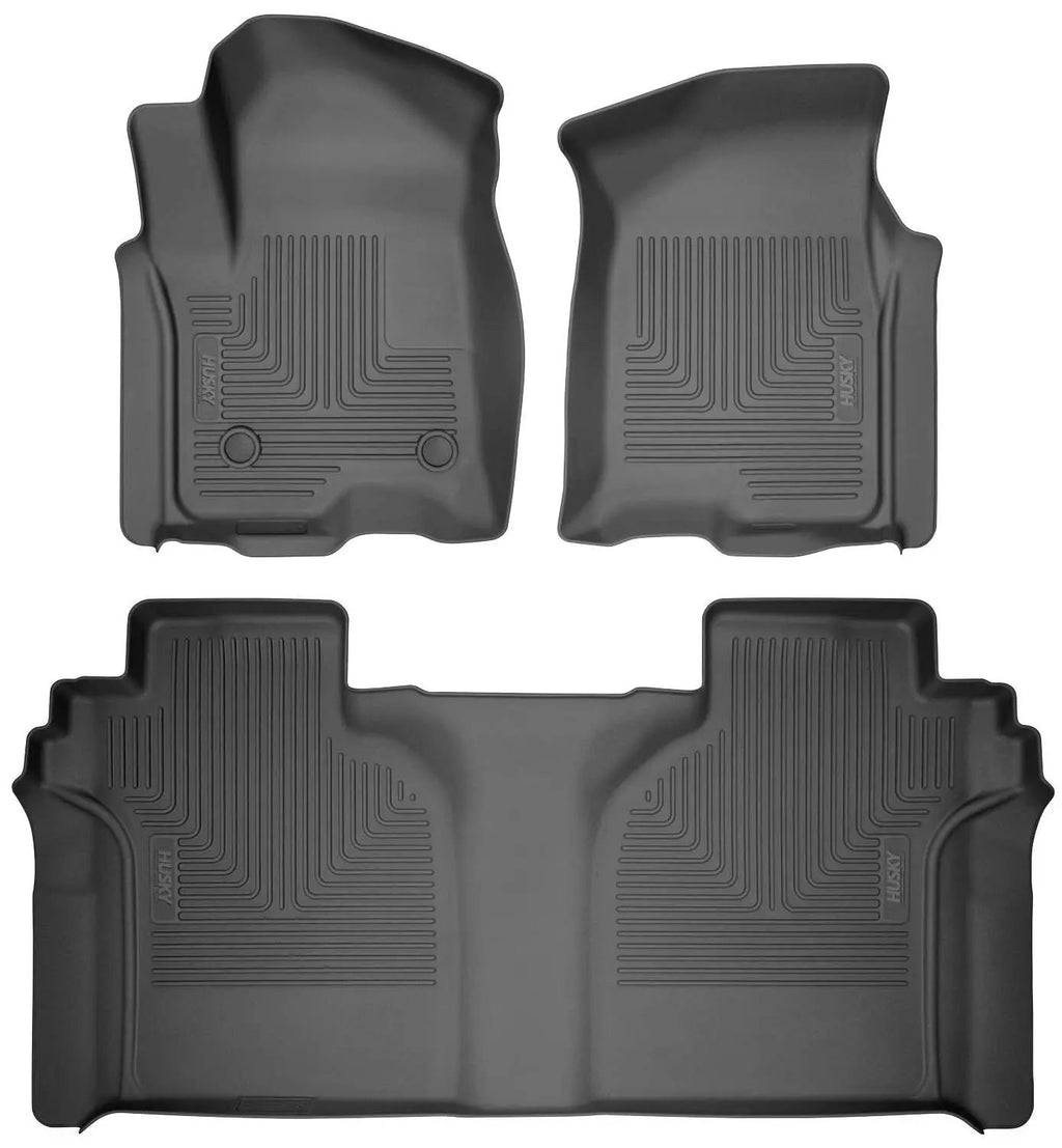 Weatherbeater - Front & 2nd Seat Floor Liners by Husky Liners