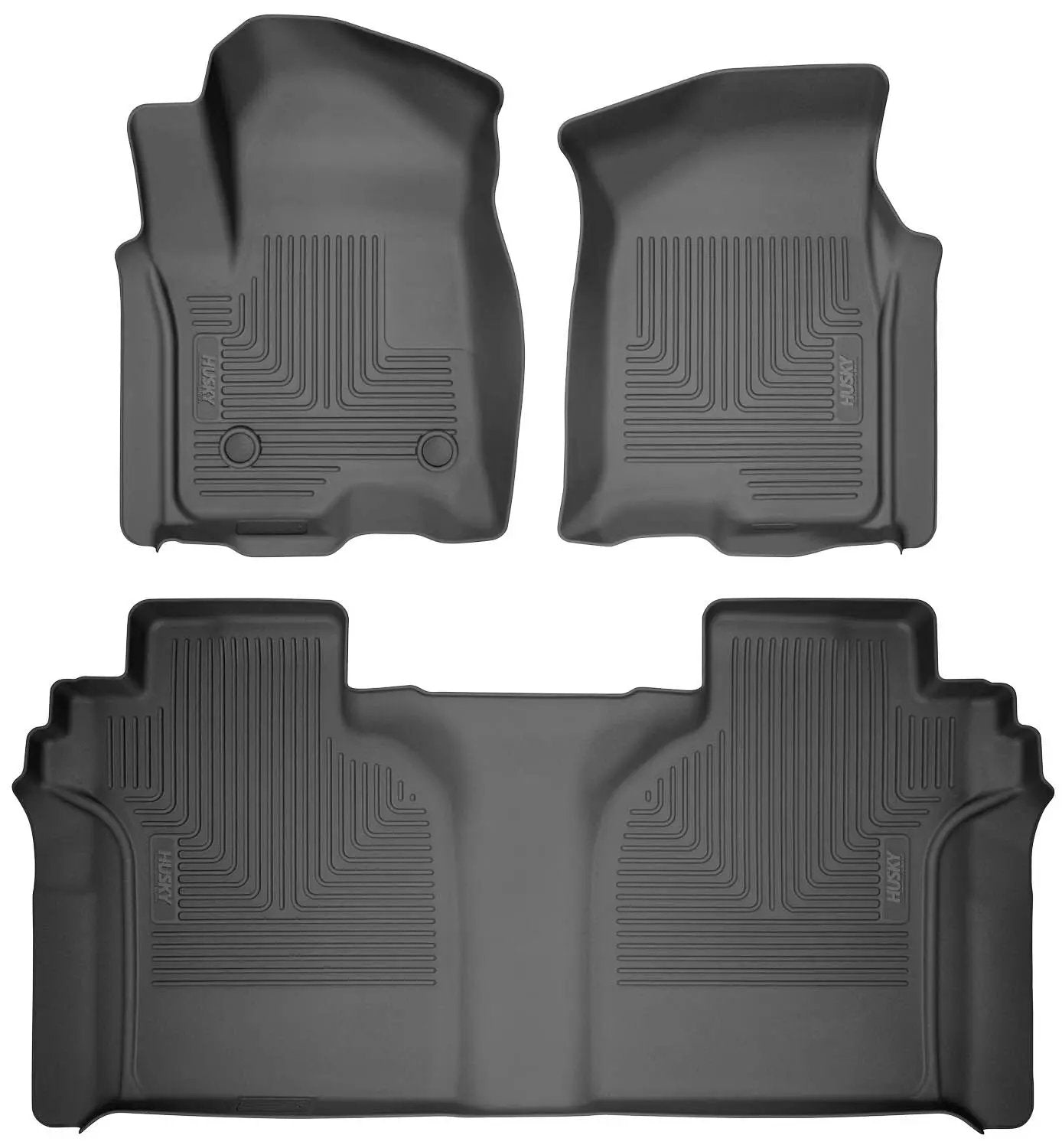 Weatherbeater - Front & 2nd Seat Floor Liners by Husky Liners