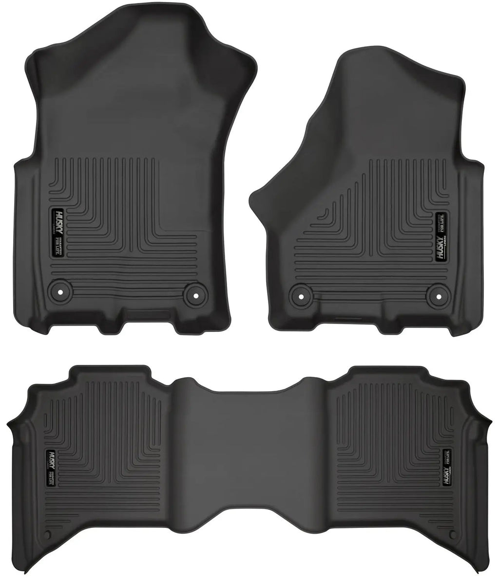 Weatherbeater - Front & 2nd Seat Floor Liners by Husky Liners