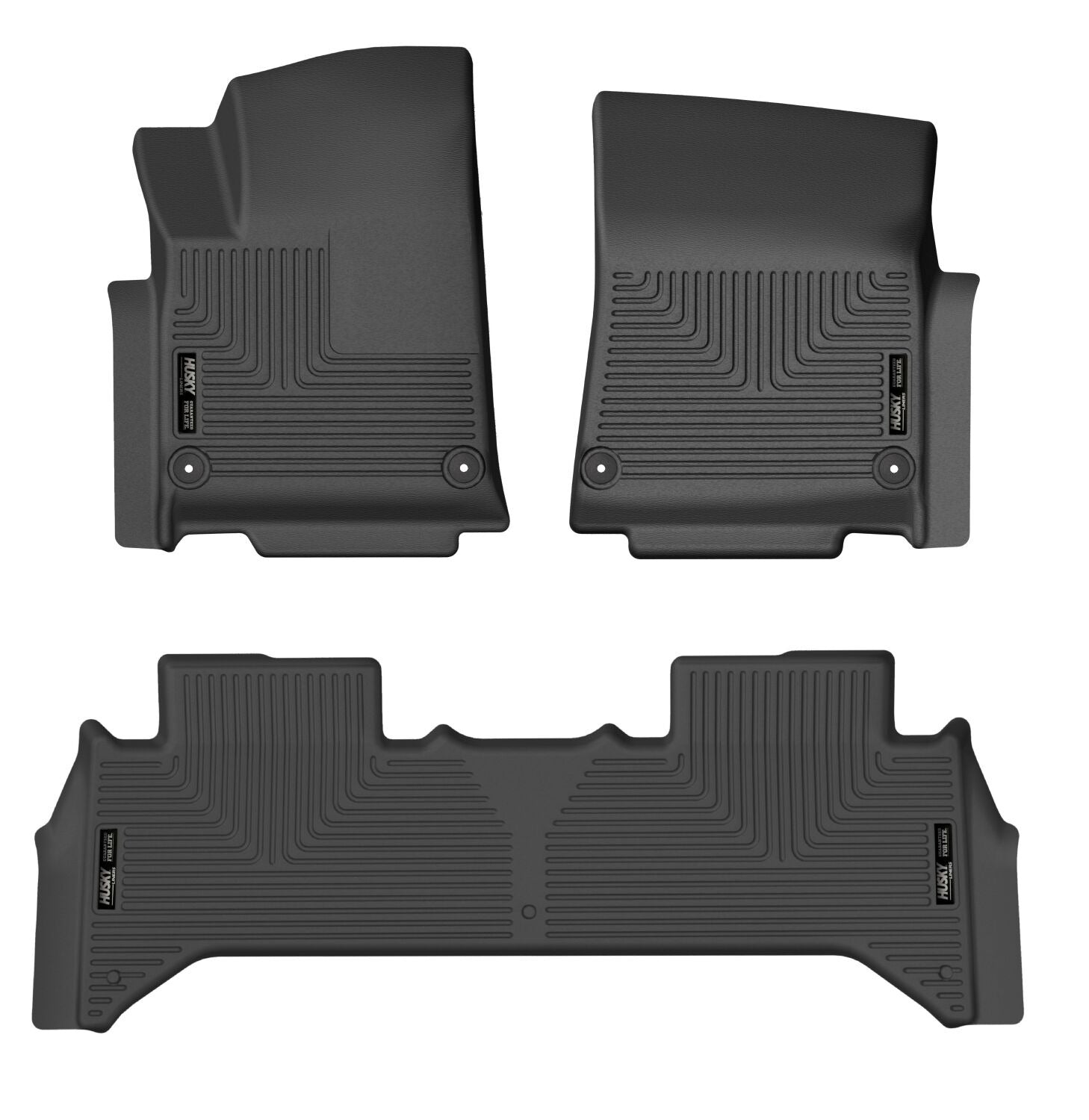 Husky Weatherbeater Front & 2nd Seat Floor Liners 94141 by Husky Liners