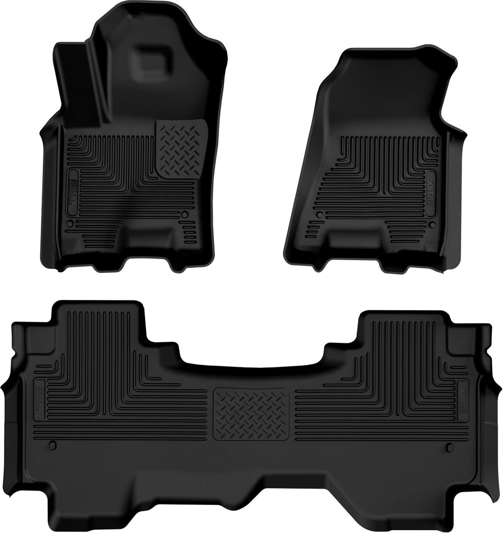 Husky Weatherbeater Front & 2nd Seat Floor Liners 94571 by Husky Liners