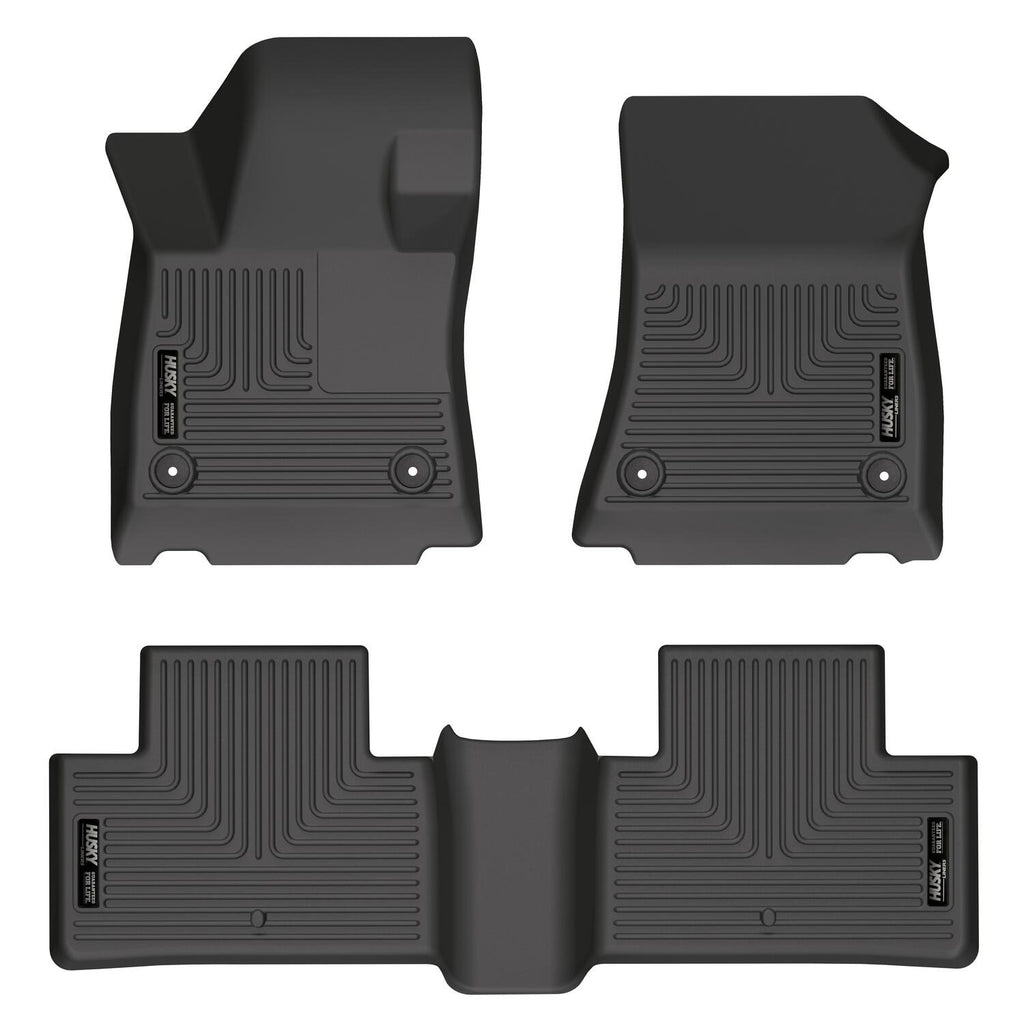 Husky Weatherbeater Front & 2nd Seat Floor Liners 95031 by Husky Liners