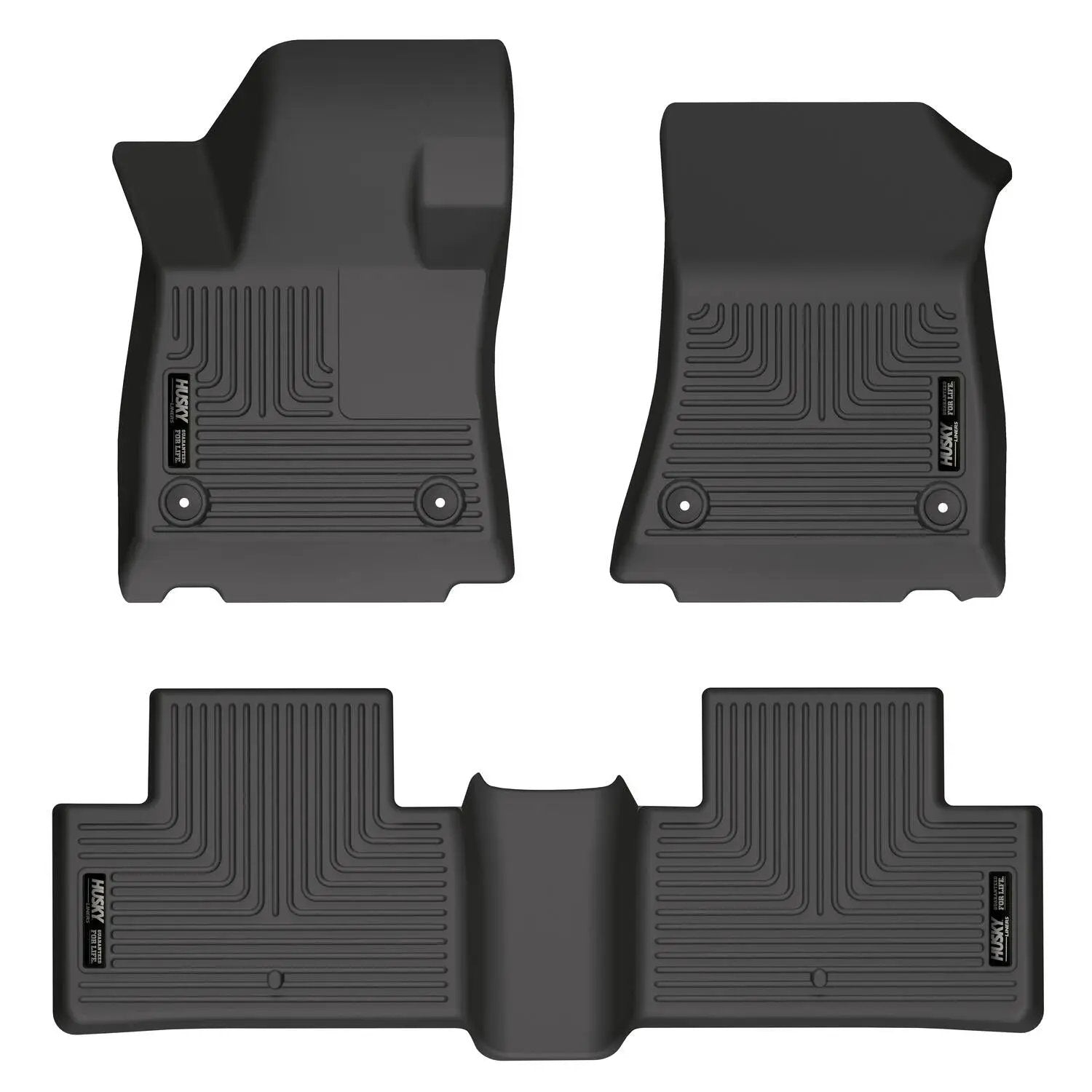 Weatherbeater - Front & 2nd Seat Floor Liners by Husky Liners