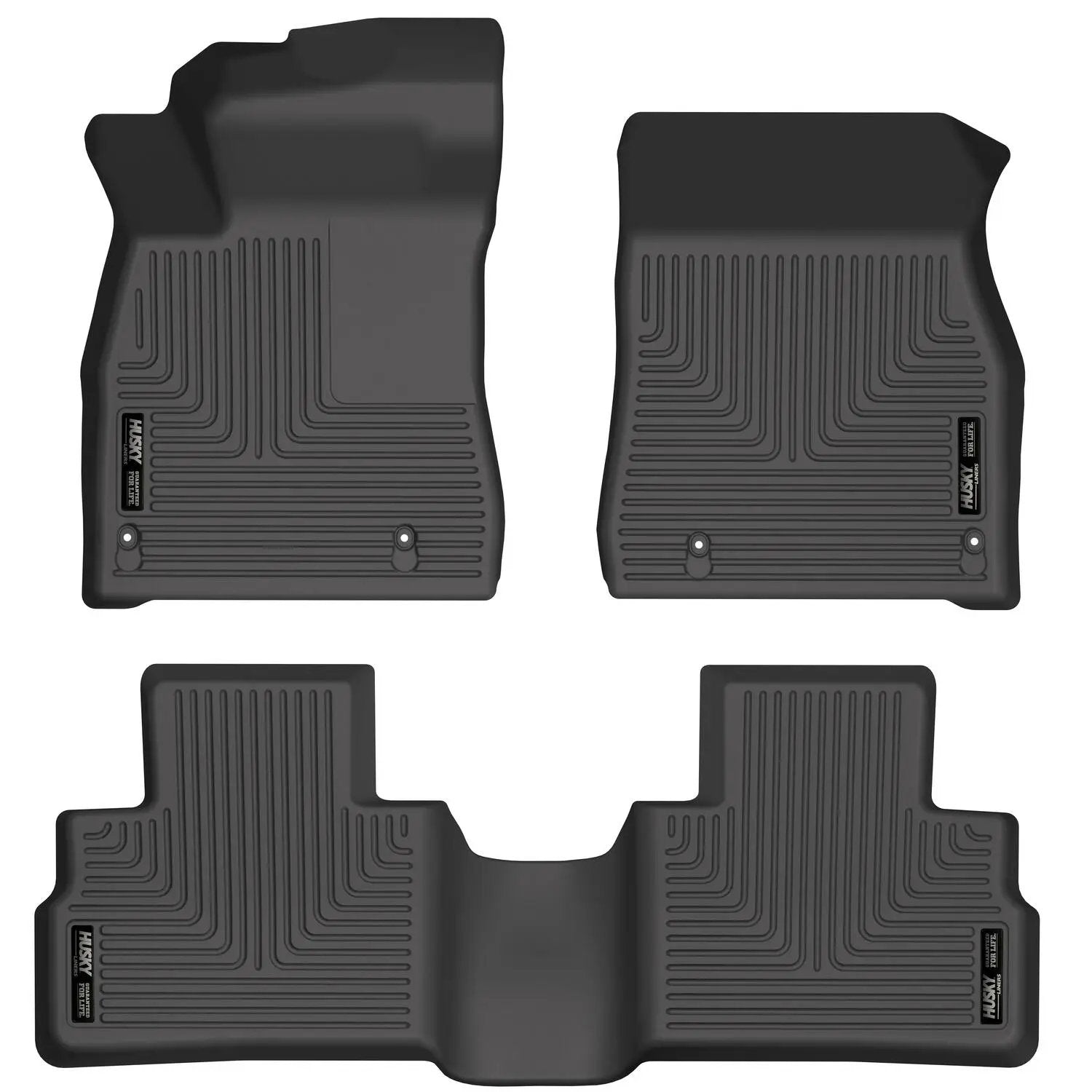 Weatherbeater - Front & 2nd Seat Floor Liners by Husky Liners