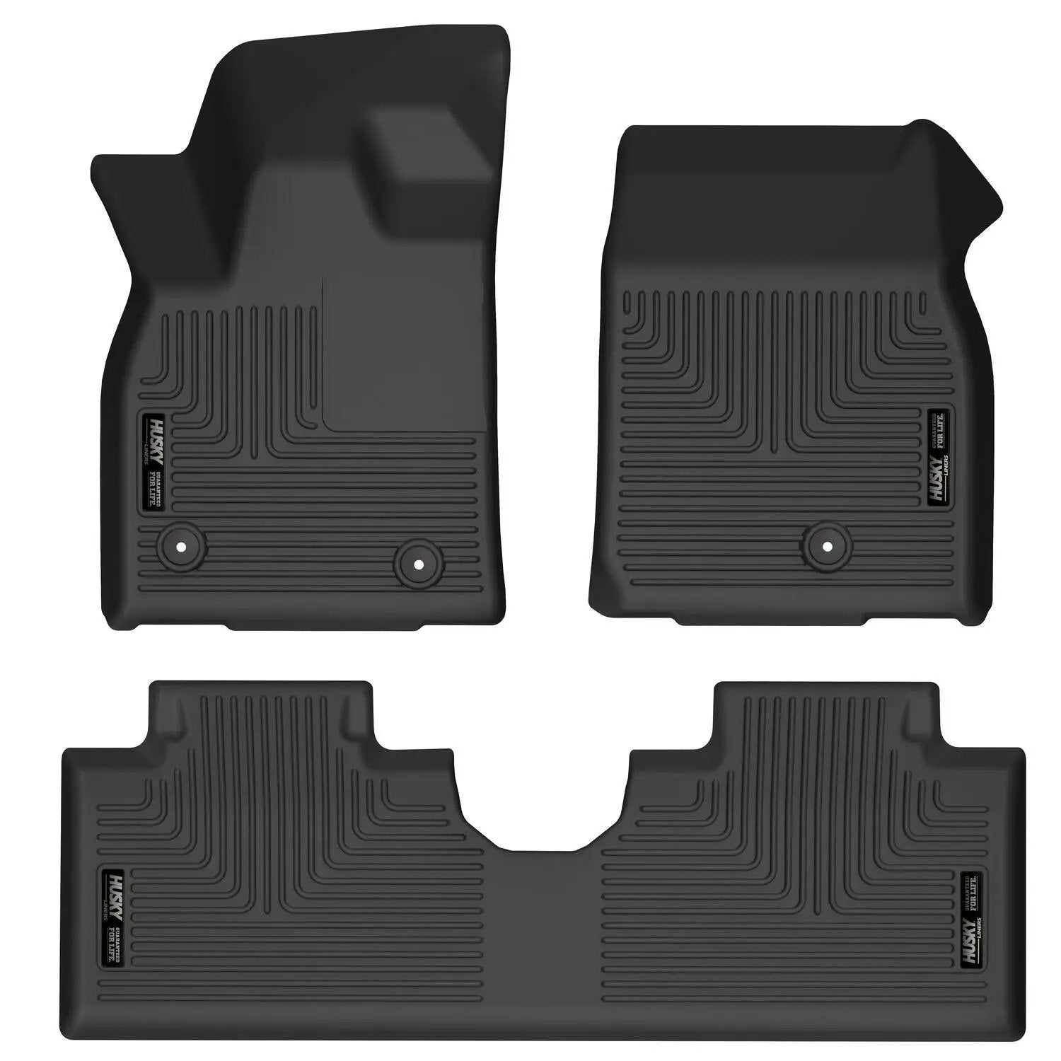 Weatherbeater - Front & 2nd Seat Floor Liners by Husky Liners