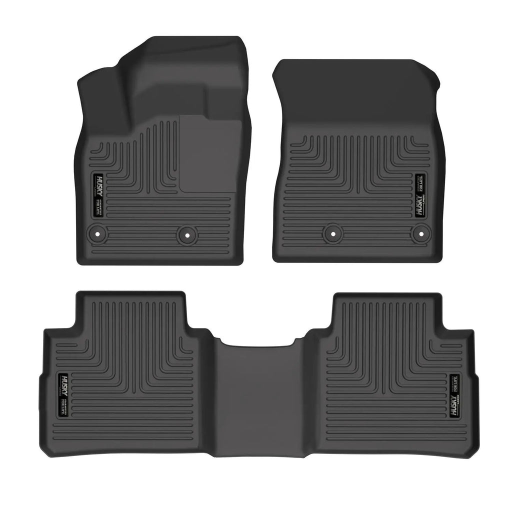 Weatherbeater - Front & 2nd Seat Floor Liners by Husky Liners