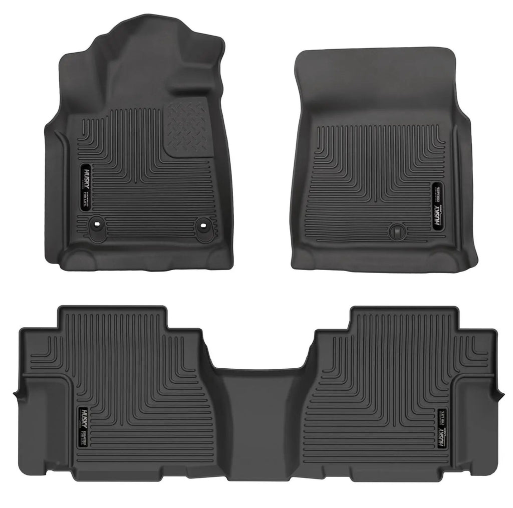 Weatherbeater - Front & 2nd Seat Floor Liners by Husky Liners