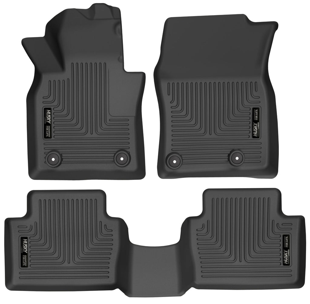 Husky Weatherbeater Front & 2nd Seat Floor Liners 95121 by Husky Liners