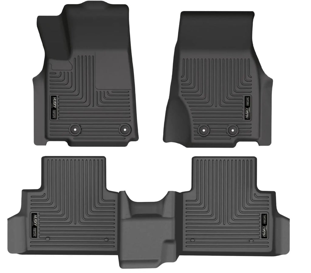 Weatherbeater - Front & 2nd Seat Floor Liners by Husky Liners