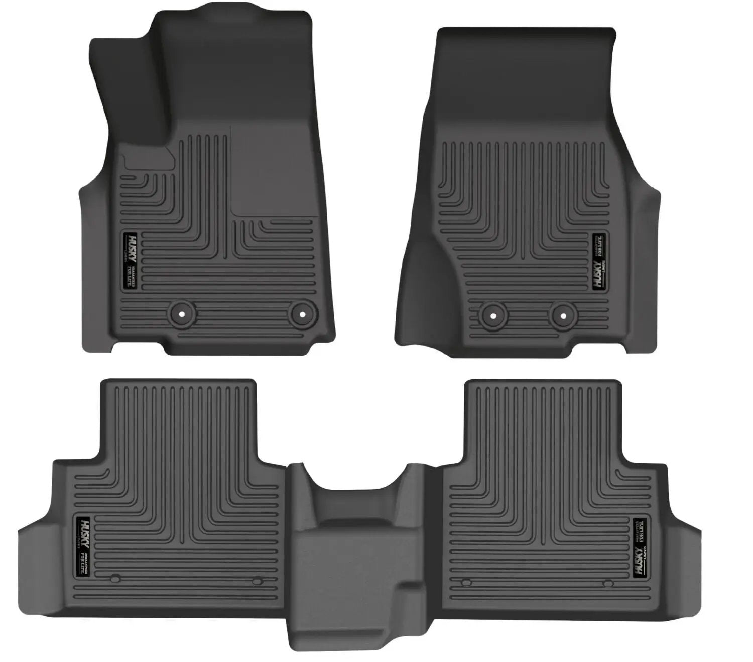 Weatherbeater - Front & 2nd Seat Floor Liners by Husky Liners