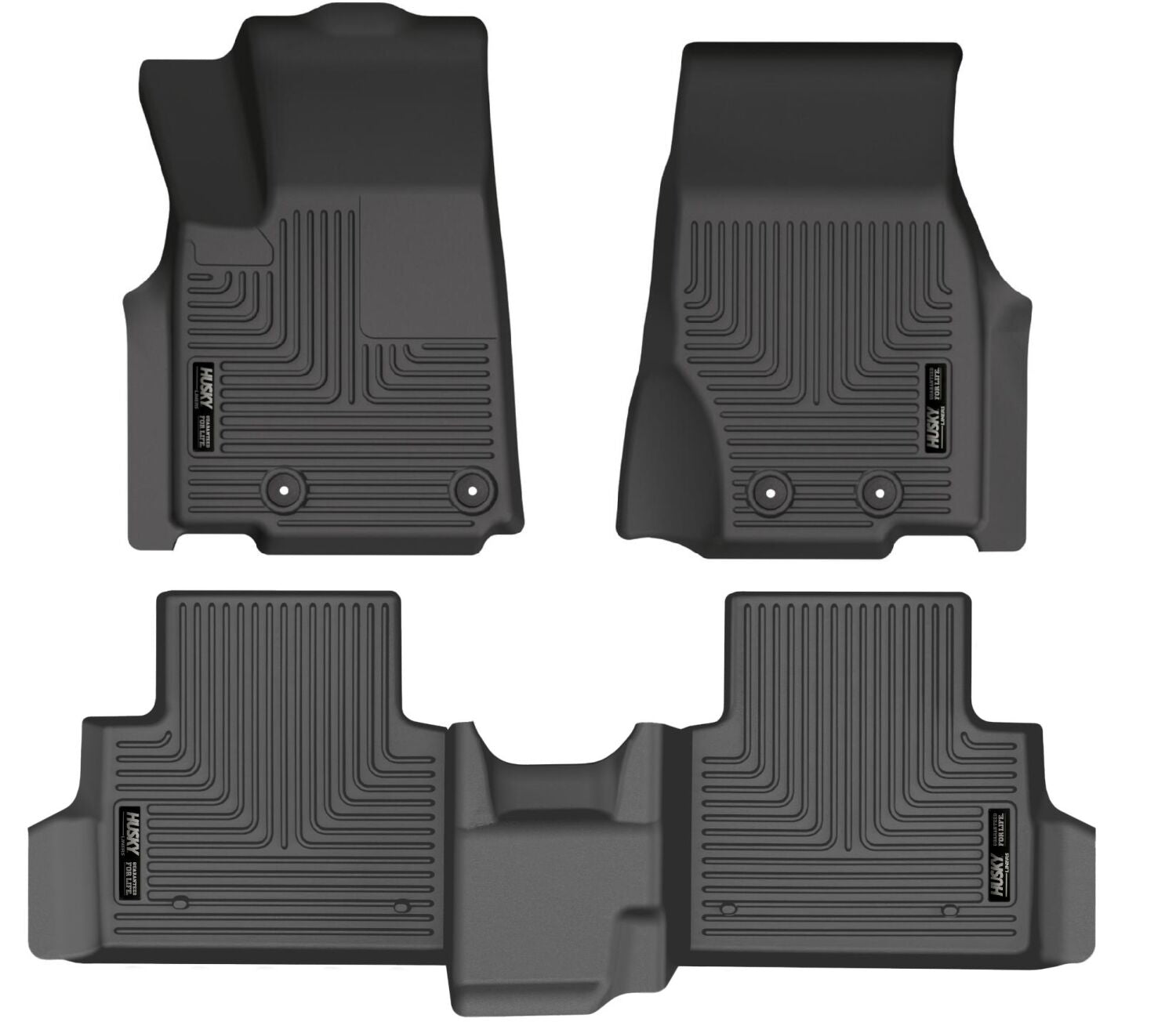 Weatherbeater - Front & 2nd Seat Floor Liners by Husky Liners