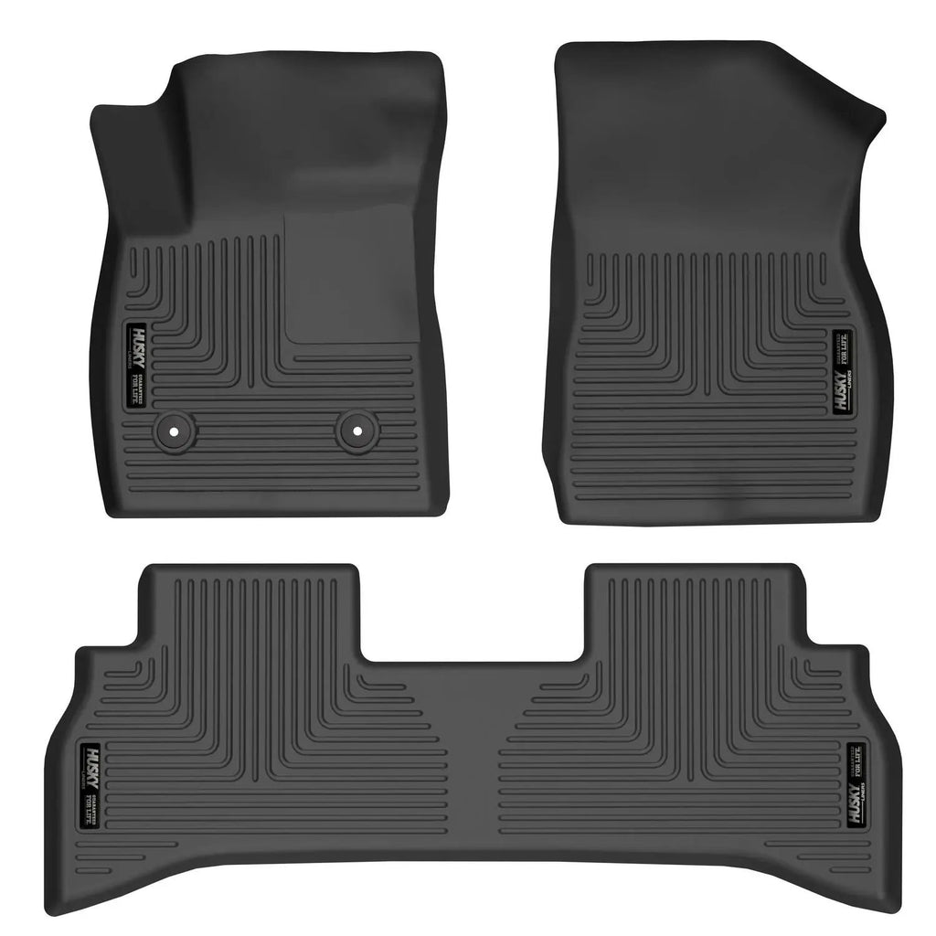 Weatherbeater - Front & 2nd Seat Floor Liners by Husky Liners
