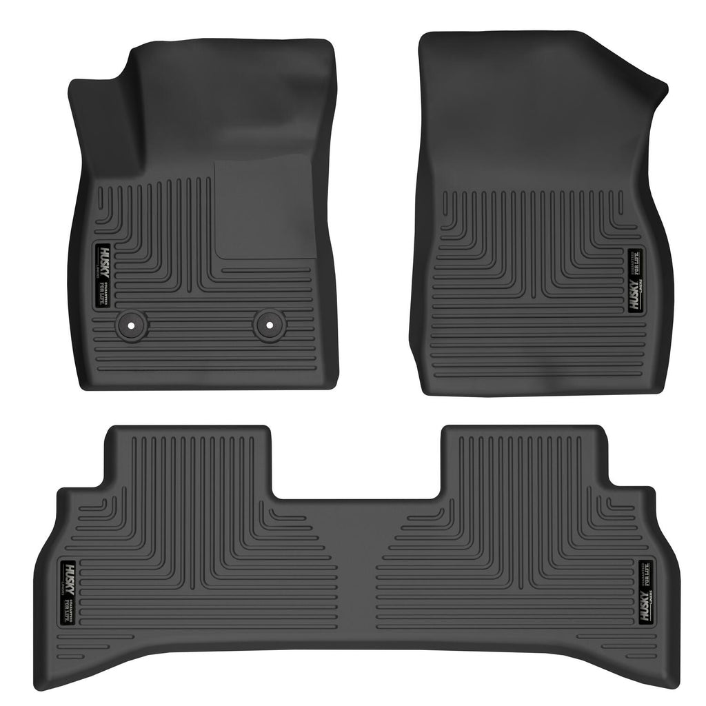 Weatherbeater - Front & 2nd Seat Floor Liners by Husky Liners