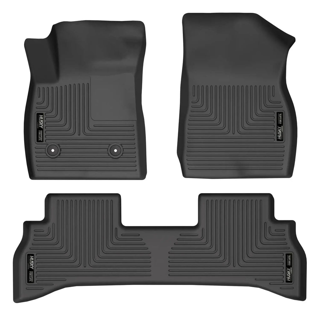 Weatherbeater - Front & 2nd Seat Floor Liners by Husky Liners