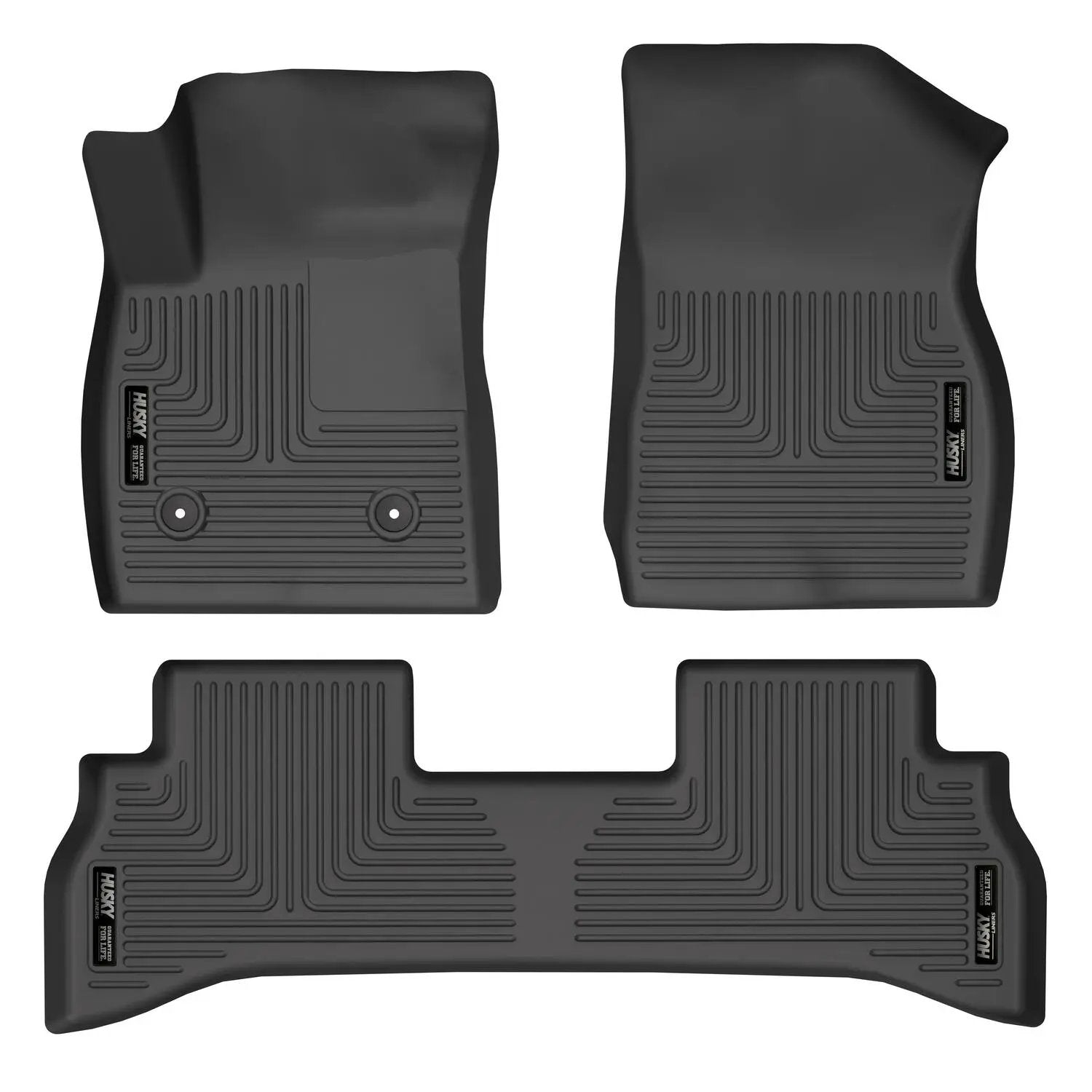 Weatherbeater - Front & 2nd Seat Floor Liners by Husky Liners