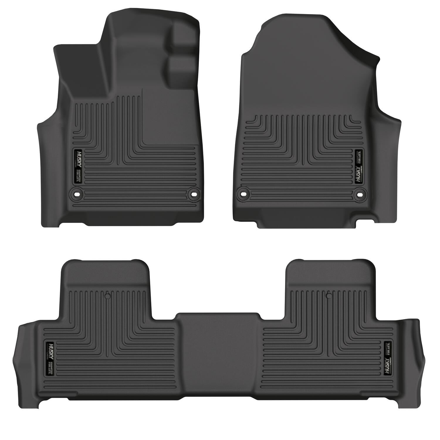 Husky Weatherbeater Front & 2nd Seat Floor Liners 95181 by Husky Liners