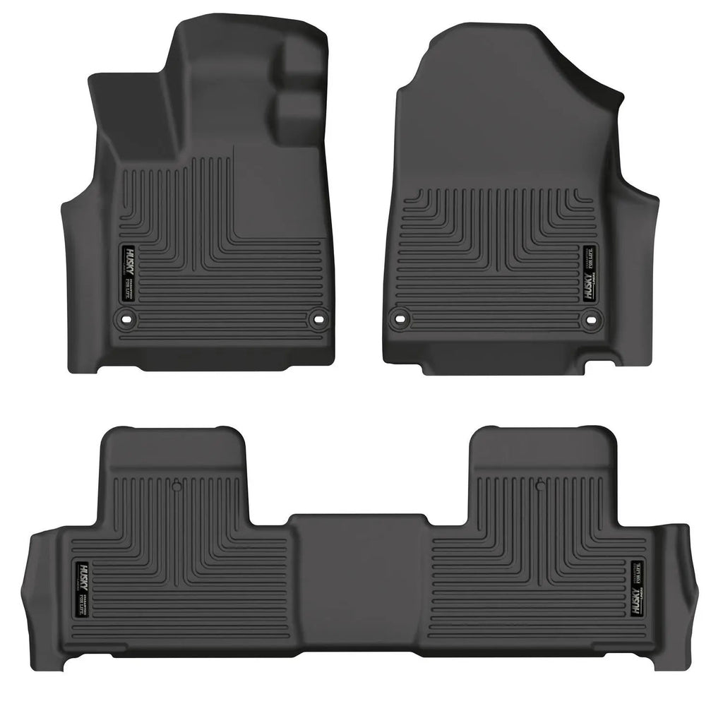 Weatherbeater - Front & 2nd Seat Floor Liners by Husky Liners