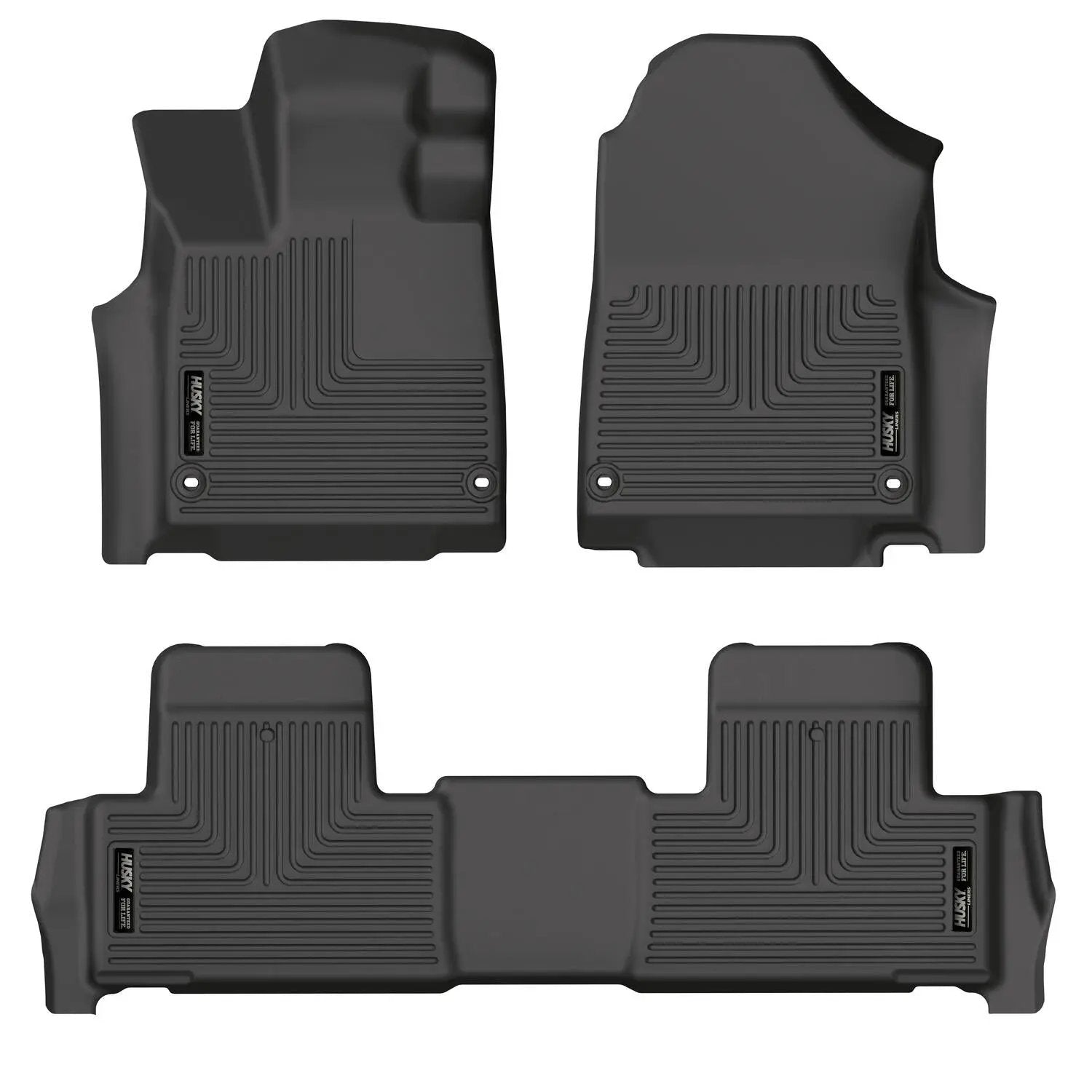 Weatherbeater - Front & 2nd Seat Floor Liners by Husky Liners