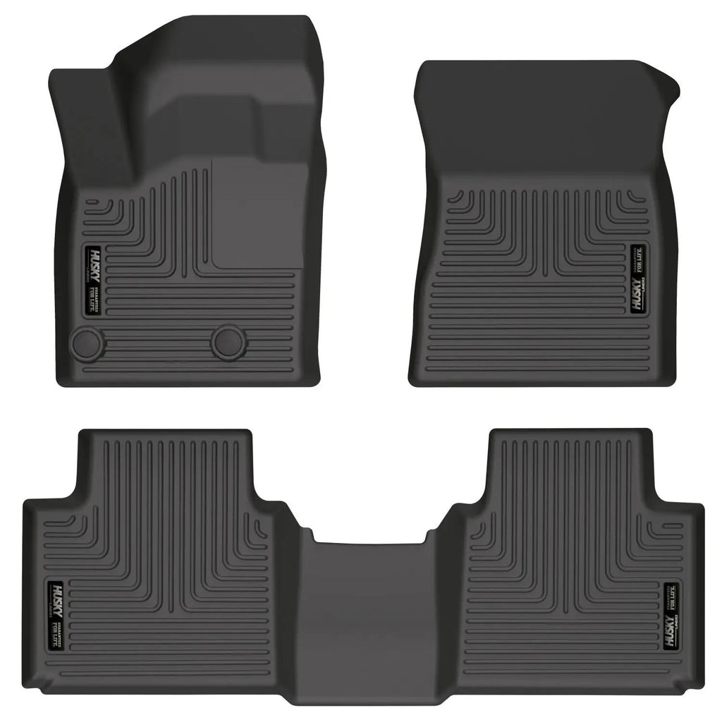 Weatherbeater - Front & 2nd Seat Floor Liners by Husky Liners