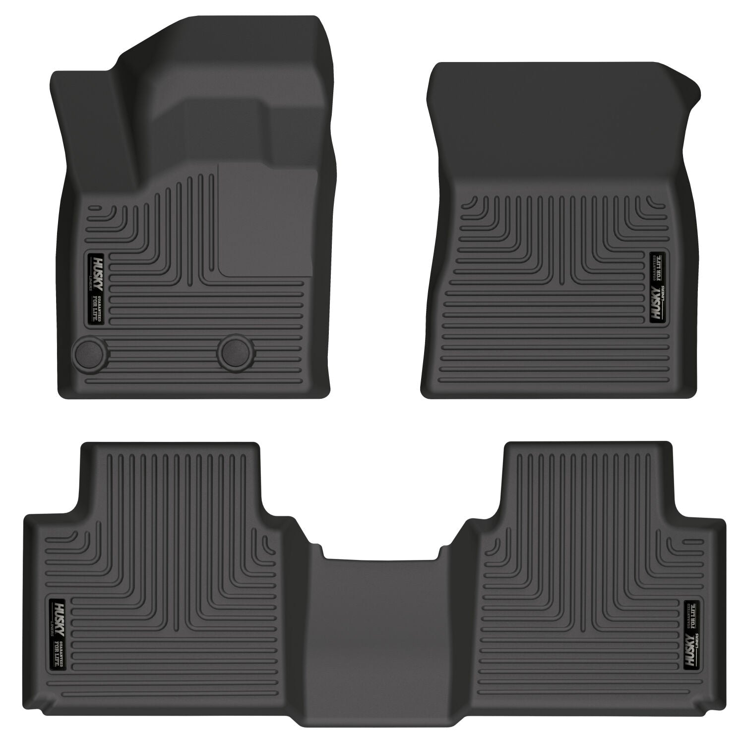 Weatherbeater - Front & 2nd Seat Floor Liners by Husky Liners