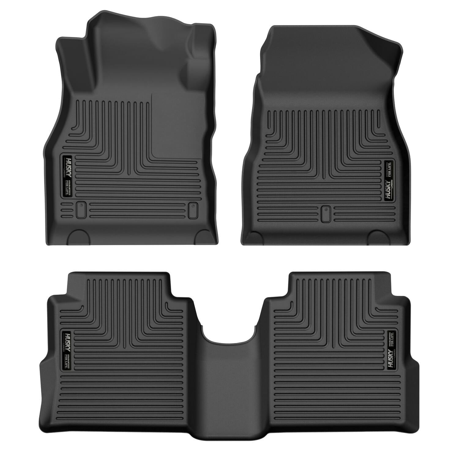 Husky Weatherbeater Front & 2nd Seat Floor Liners 95271 by Husky Liners
