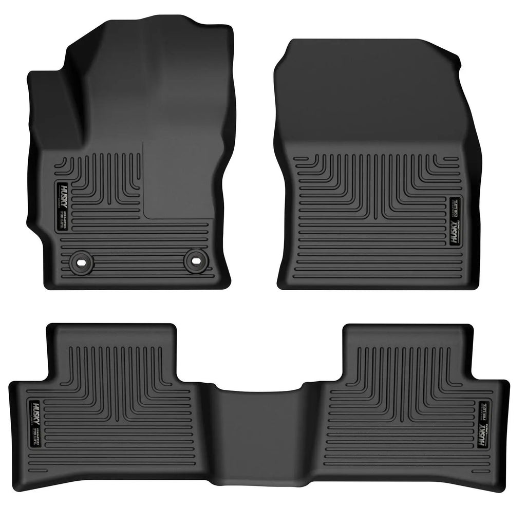 Weatherbeater - Front & 2nd Seat Floor Liners by Husky Liners